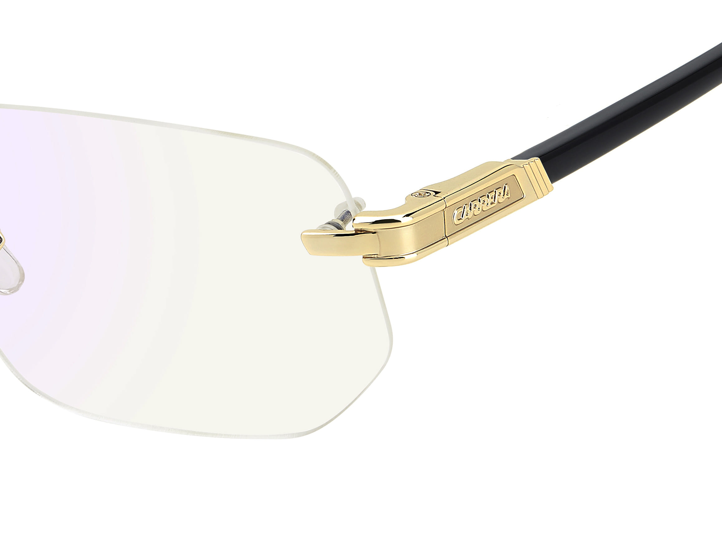 Carrera 1142 Frame Gold Male RimLess Metal Frame — Gold frame — view 3