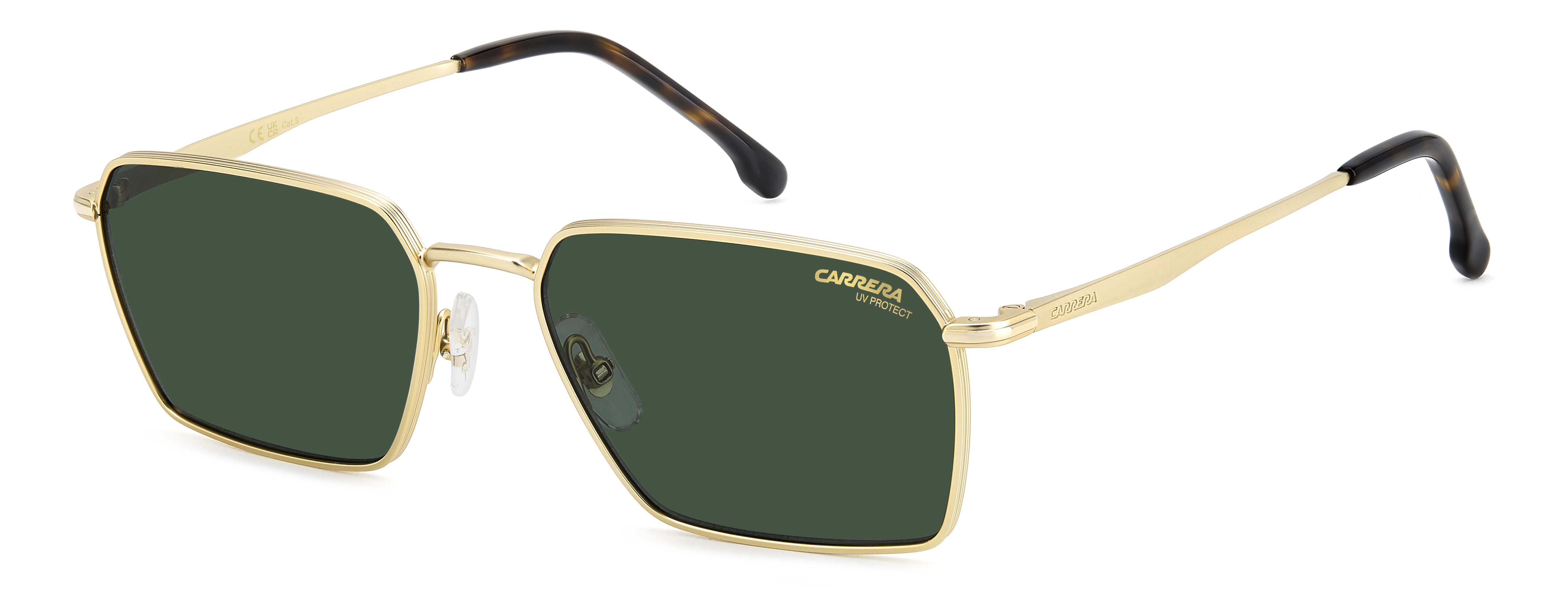 Carrera 356/S Sunglass Gold Male Full Metal Sunglass — Gold frame — alternate view