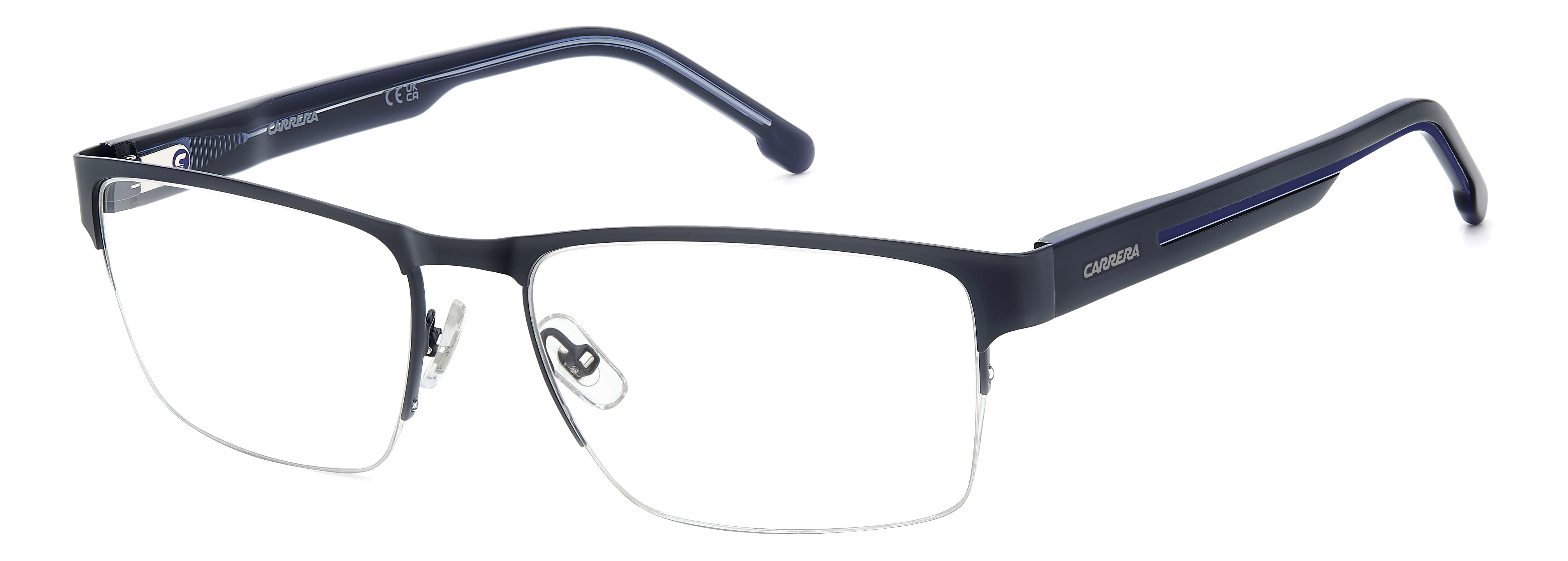Carrera 8914 Frame Matt Blue Male Supra Shell — Matt Blue frame