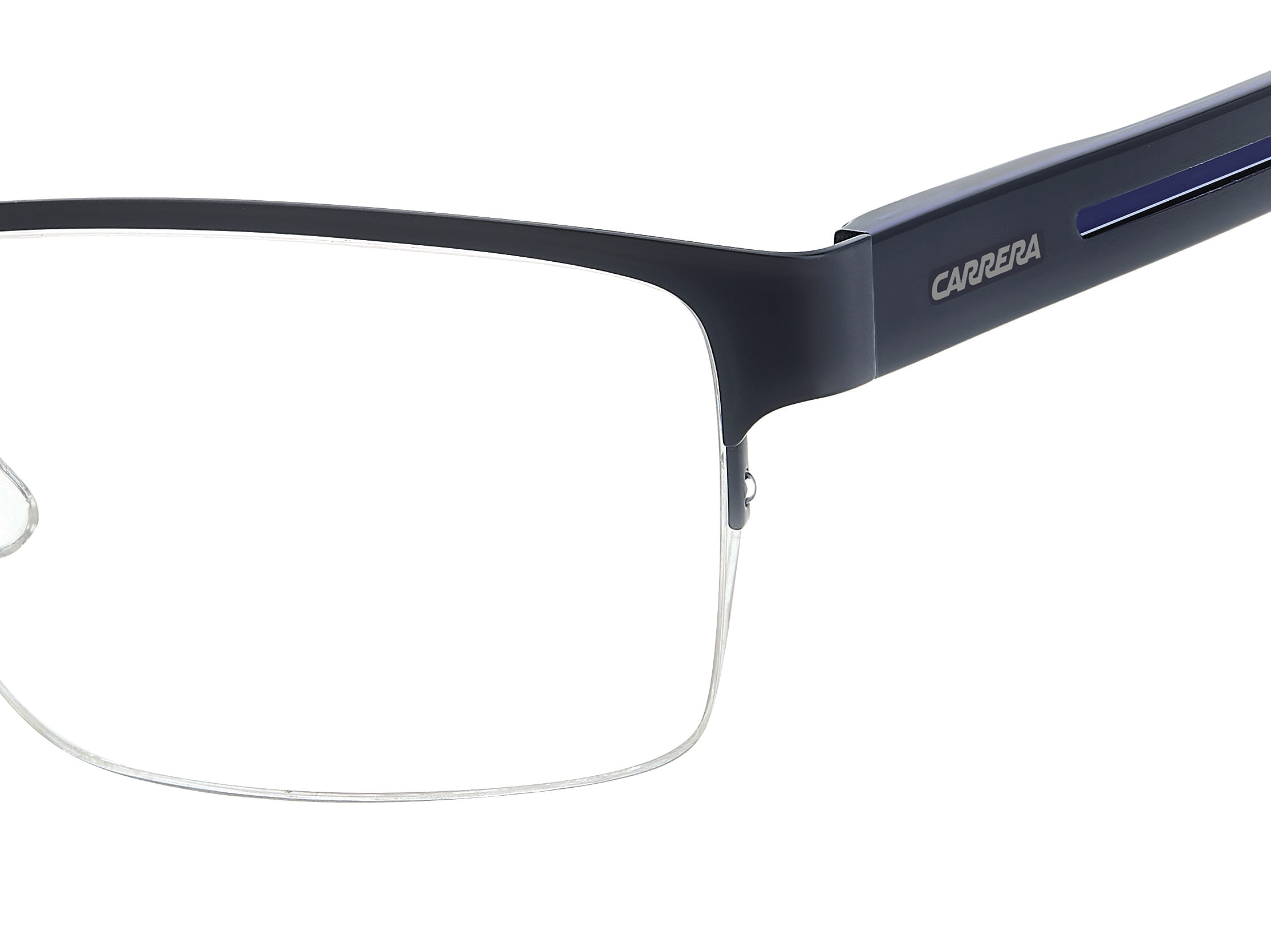 Carrera 8914 Frame Matt Blue Male Supra Shell Frame — Matt Blue frame — view 3