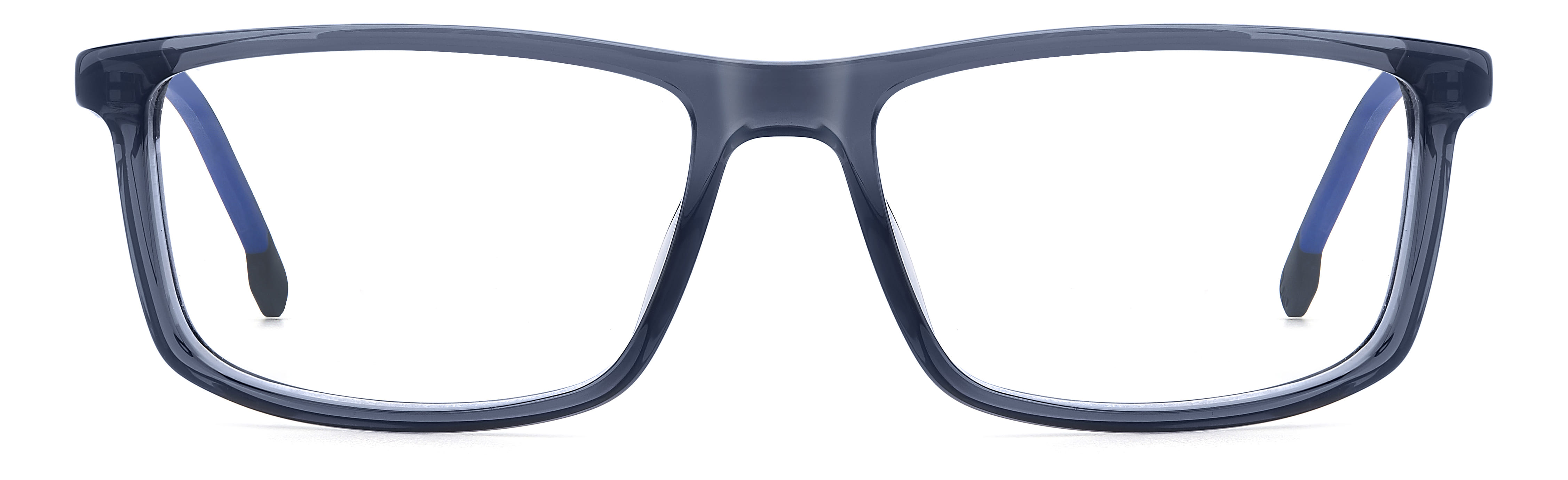 Carrera 8912 Frame Transparent Blue Male Full Carbon Fiber Frame — Transparent Blue frame — view 2