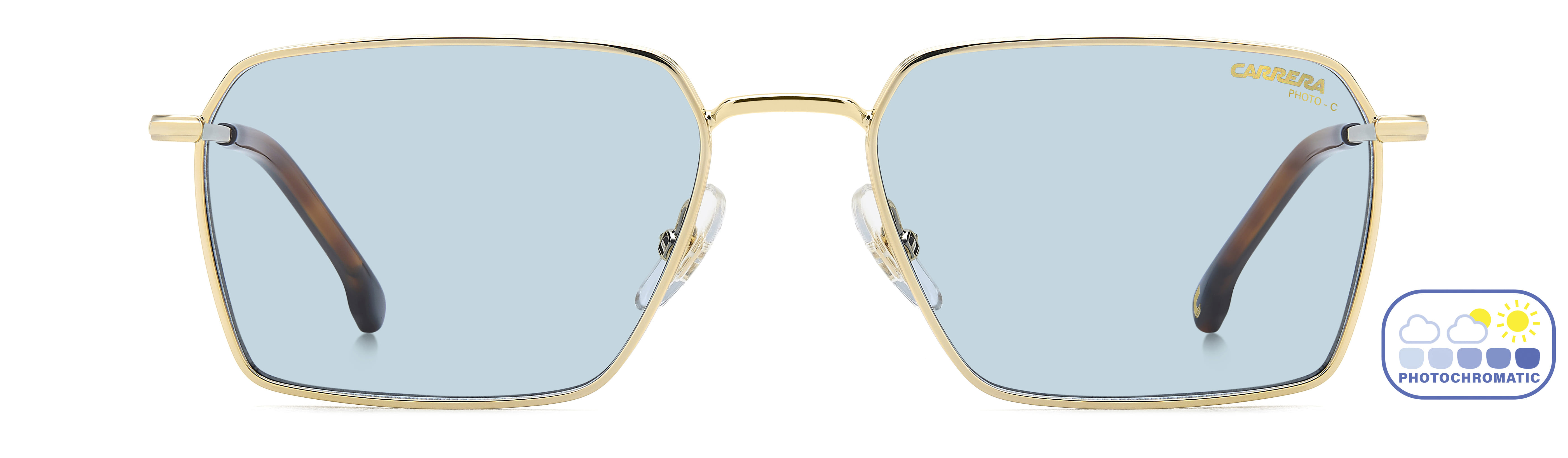 Carrera 356/S Sunglass Gold Male Full Metal Sunglass — Gold frame
