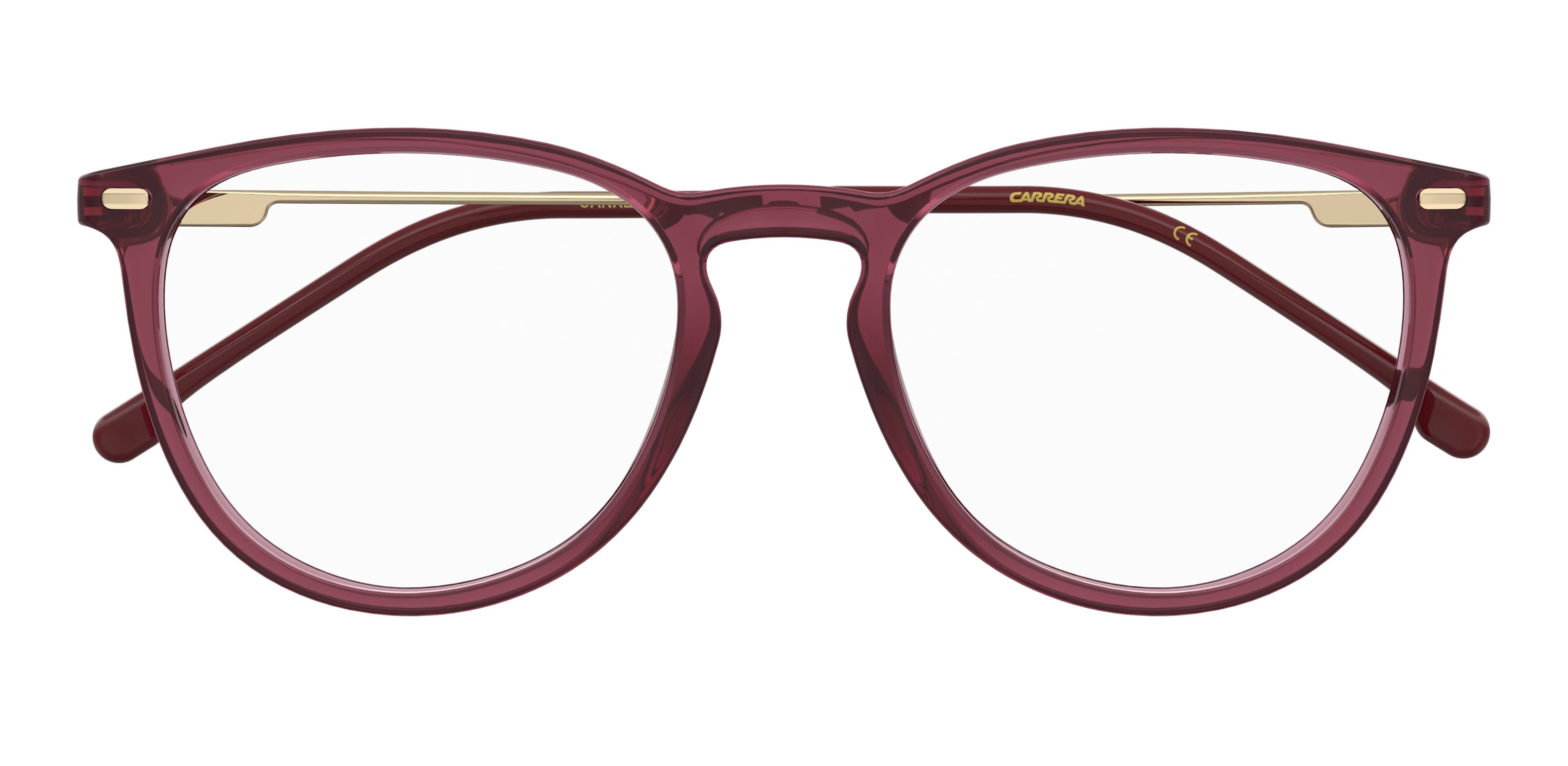Carrera 2050T Frame Maroon Unisex Full Metal Frame — Maroon frame — view 2
