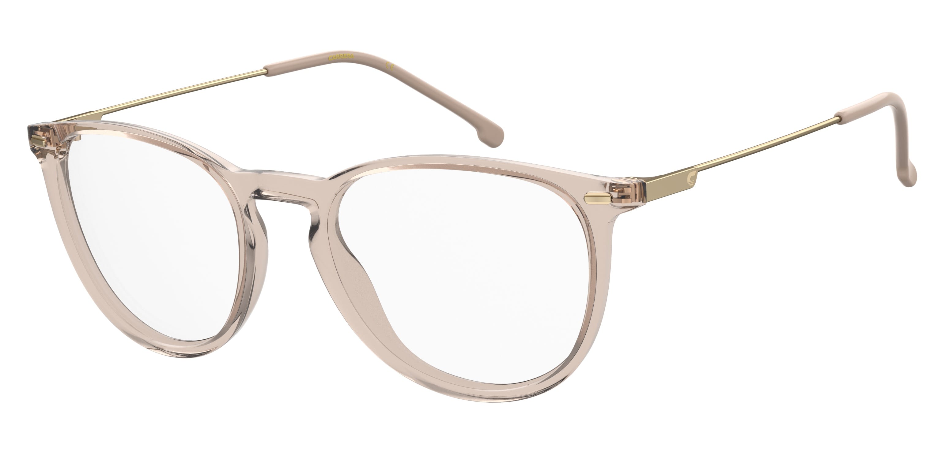 Carrera 2050T Frame Transparent Brown Unisex Full Metal — Transparent Brown frame