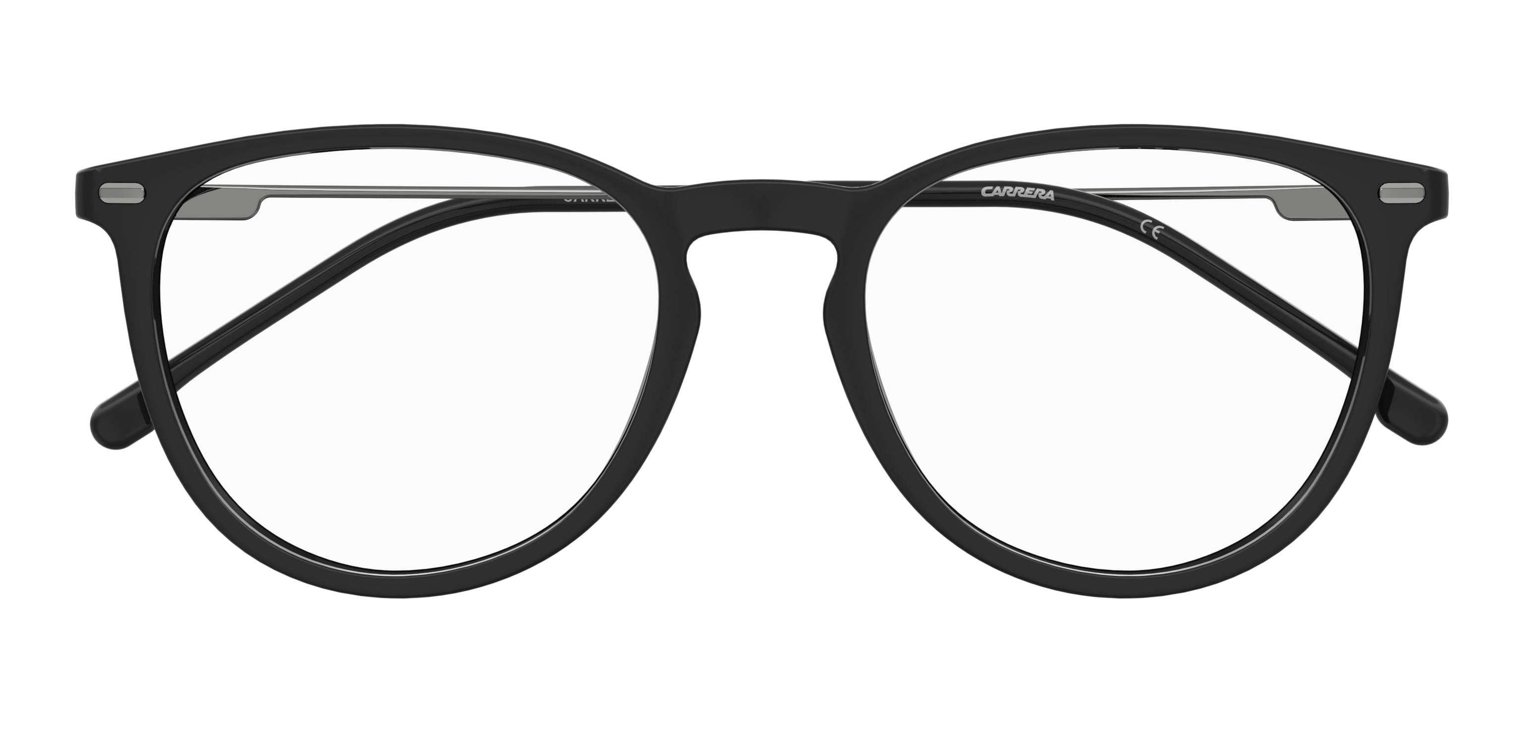 Carrera 2050T Frame Black Unisex Full Metal Frame — Black frame — view 2