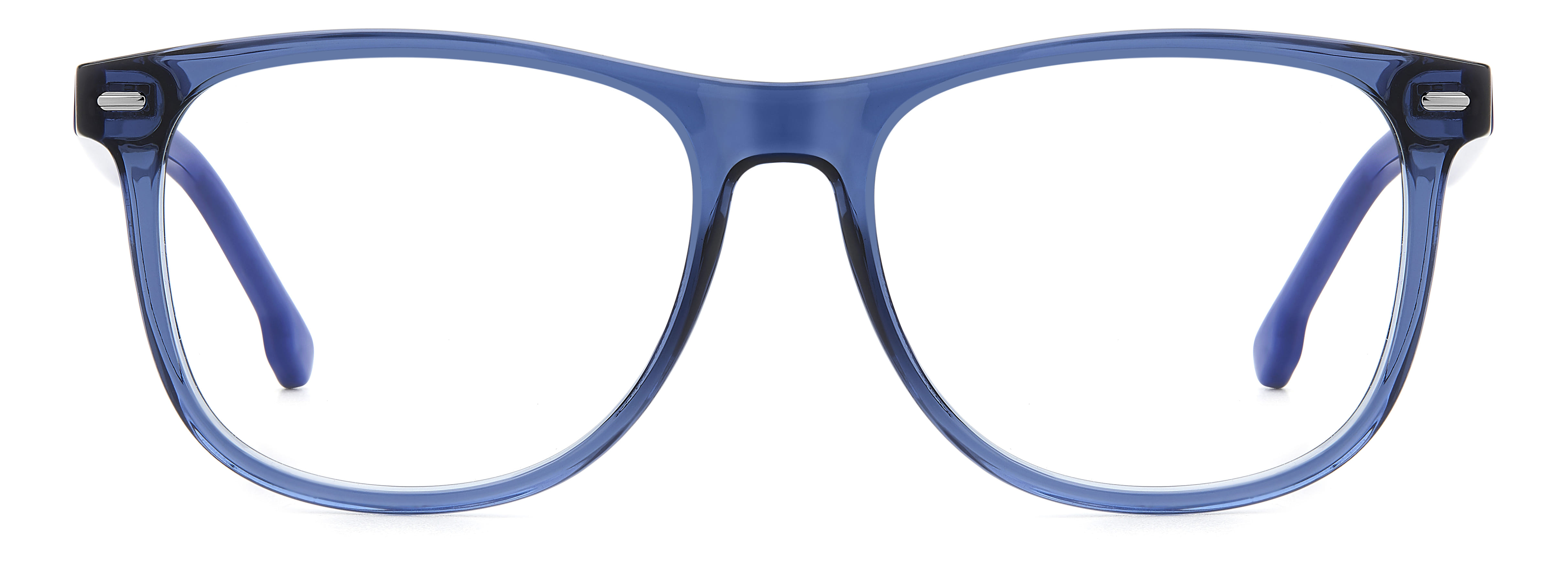 Carrera 2049T Frame Transparent Blue Male Full Shell Frame — Transparent Blue frame — view 2