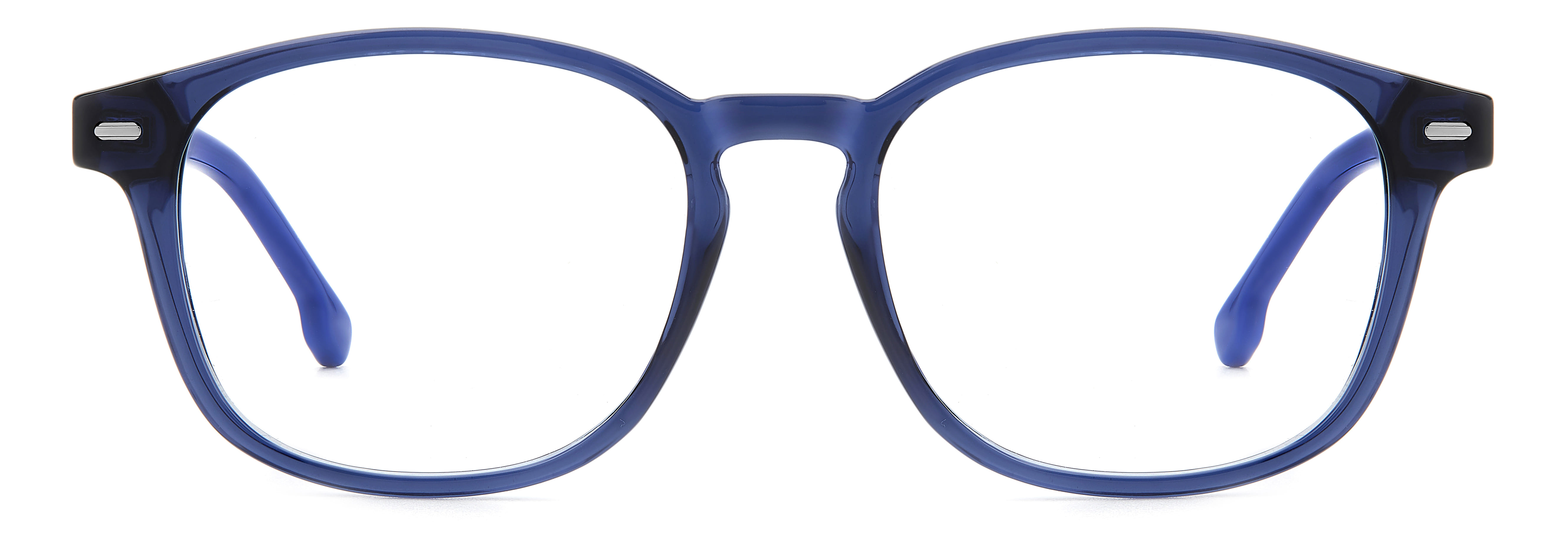 Carrera 2043T Frame Transparent Blue Unisex Full Shell Frame — Transparent Blue frame — view 2