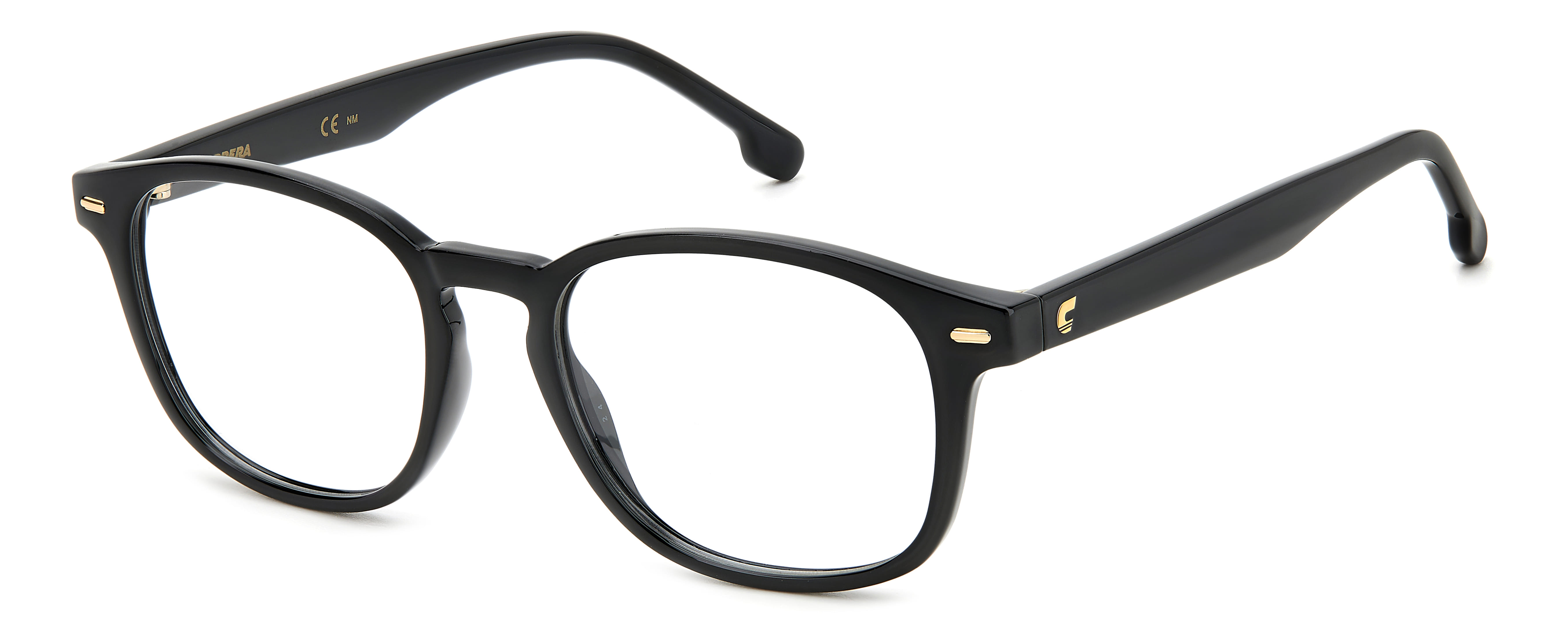 Carrera 2043T Frame Black Unisex Full Shell — Black frame