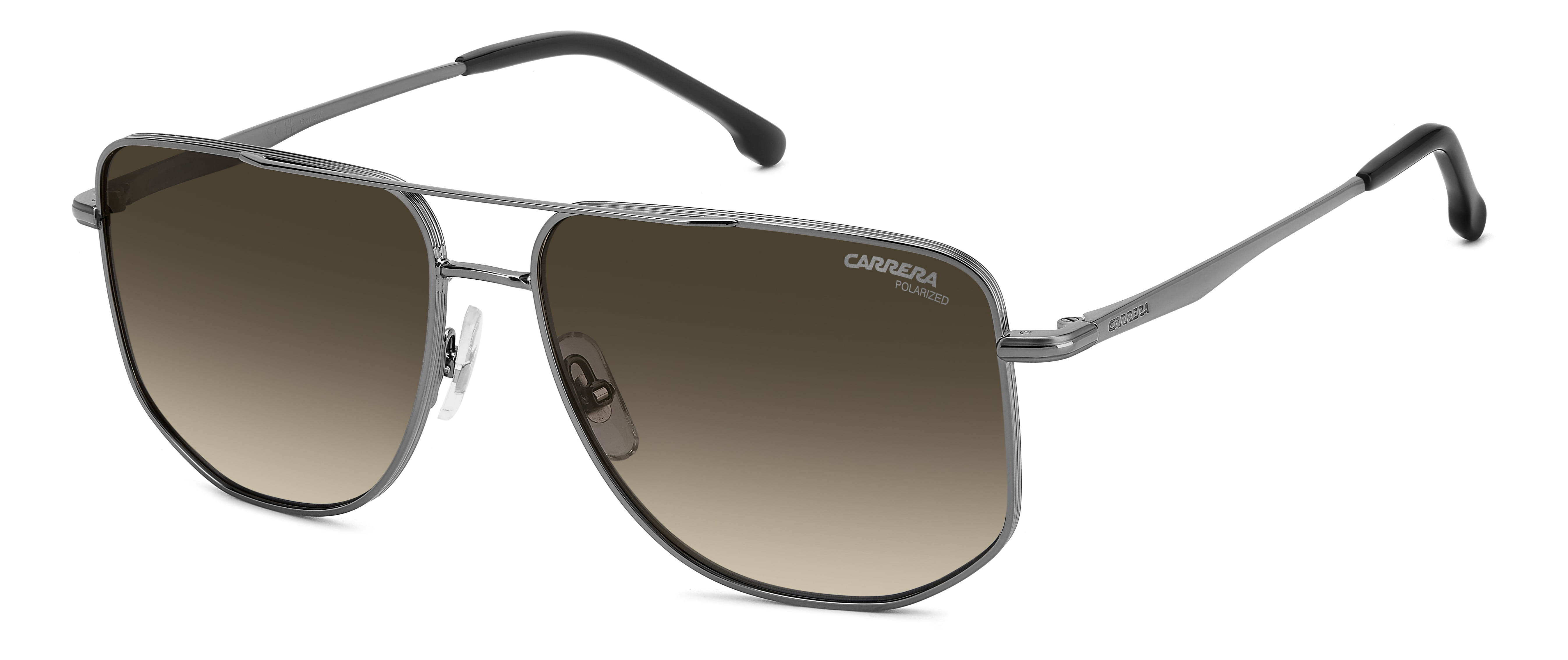 Carrera 355/S Sunglass Gun Metal Male Full Metal Sunglass — Gun Metal frame — alternate view