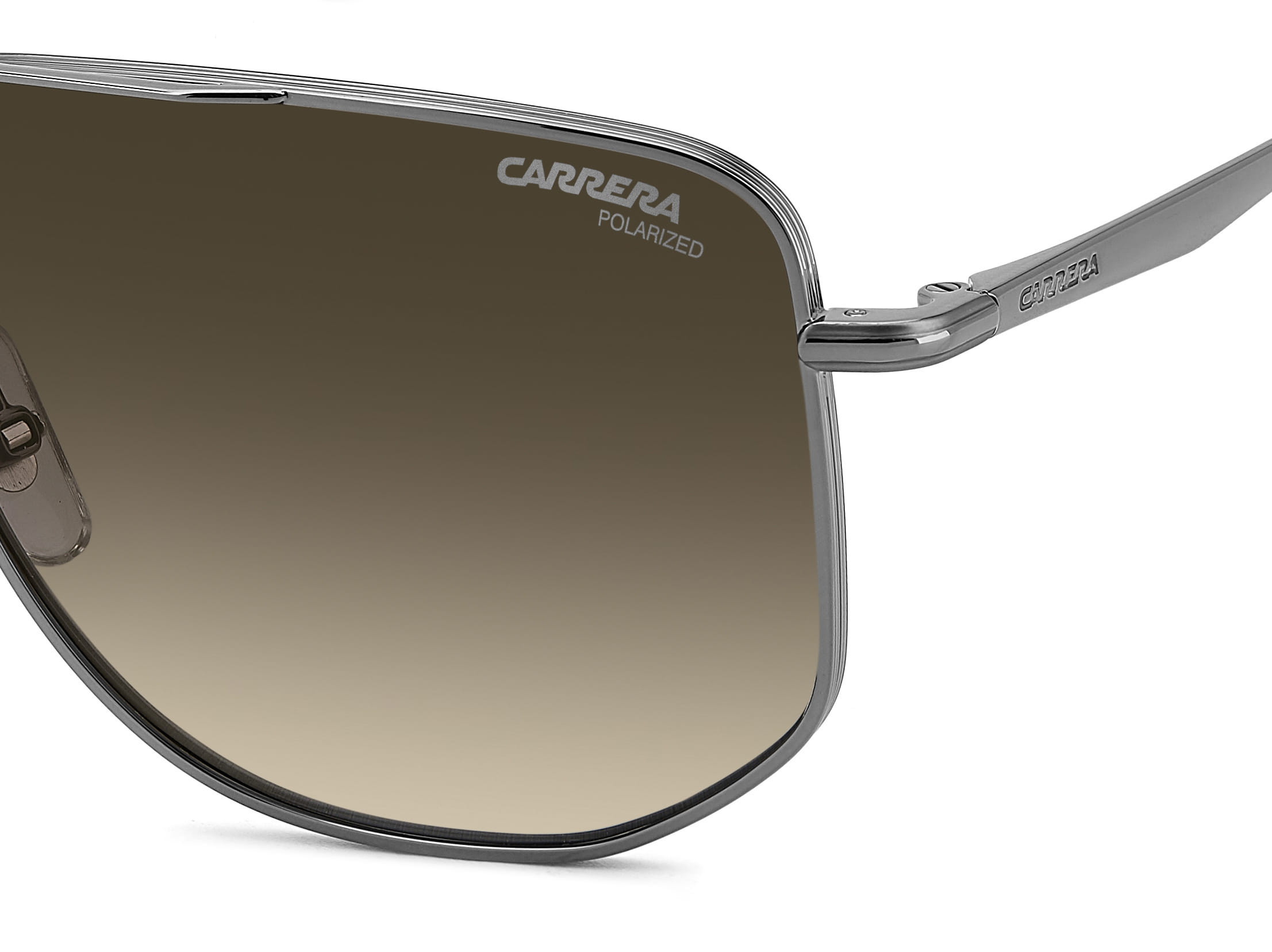 Carrera 355/S Sunglass Gun Metal Male Full Metal Sunglass — Gun Metal frame — view 3