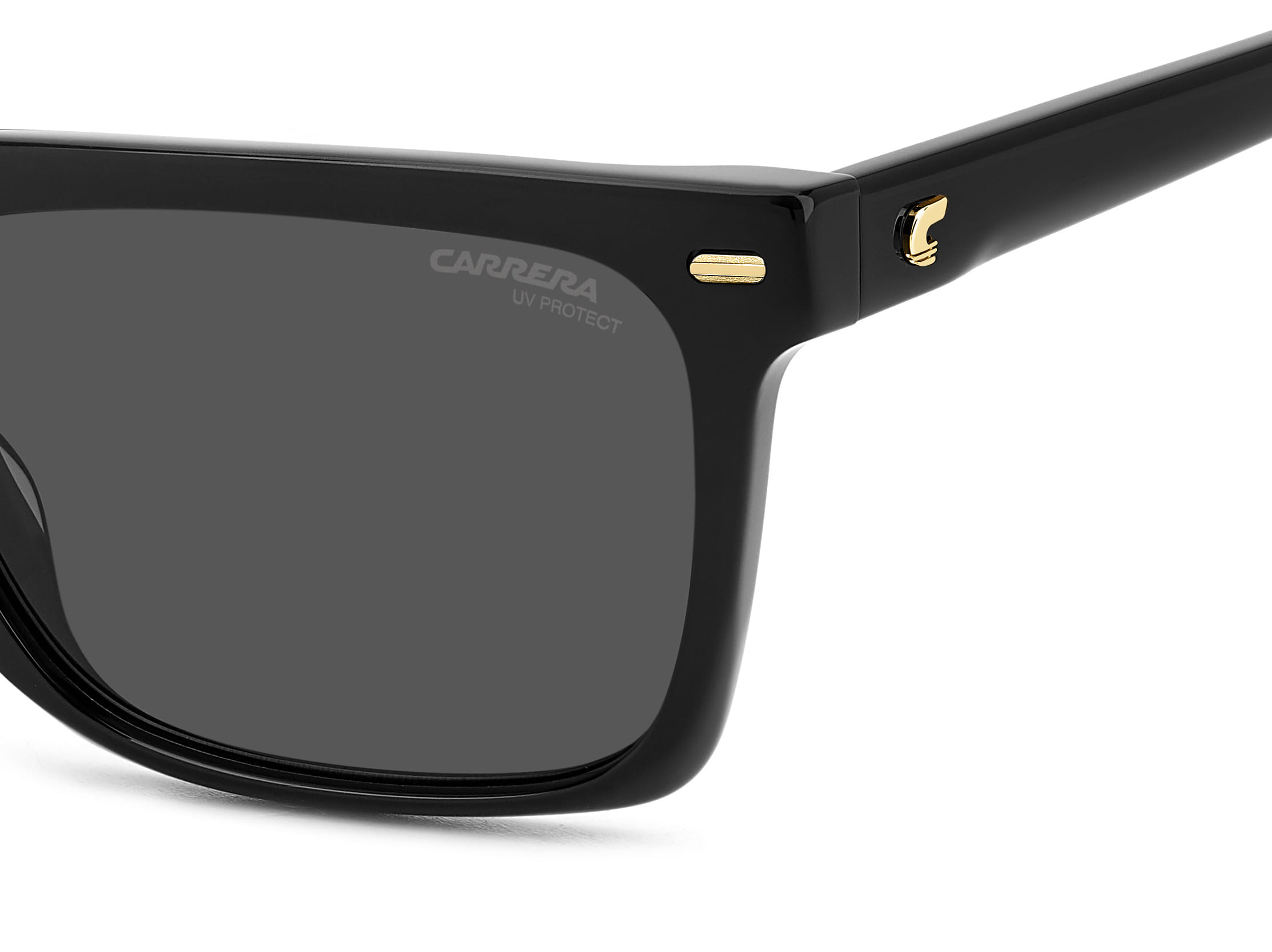 Carrera 3056/S Sunglass Black Male Full Shell Sunglass — Black frame — view 3