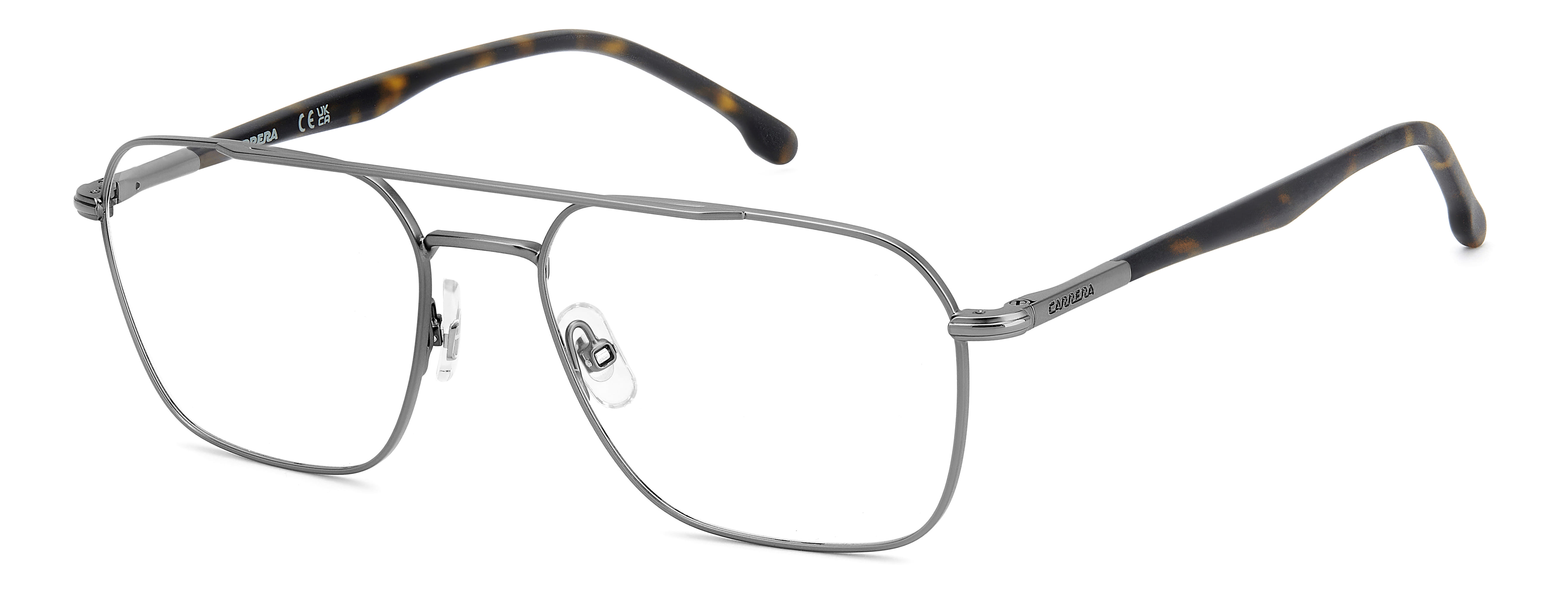 Carrera 369 Frame Gun Metal Male Full Stainless Steel — Gun Metal frame