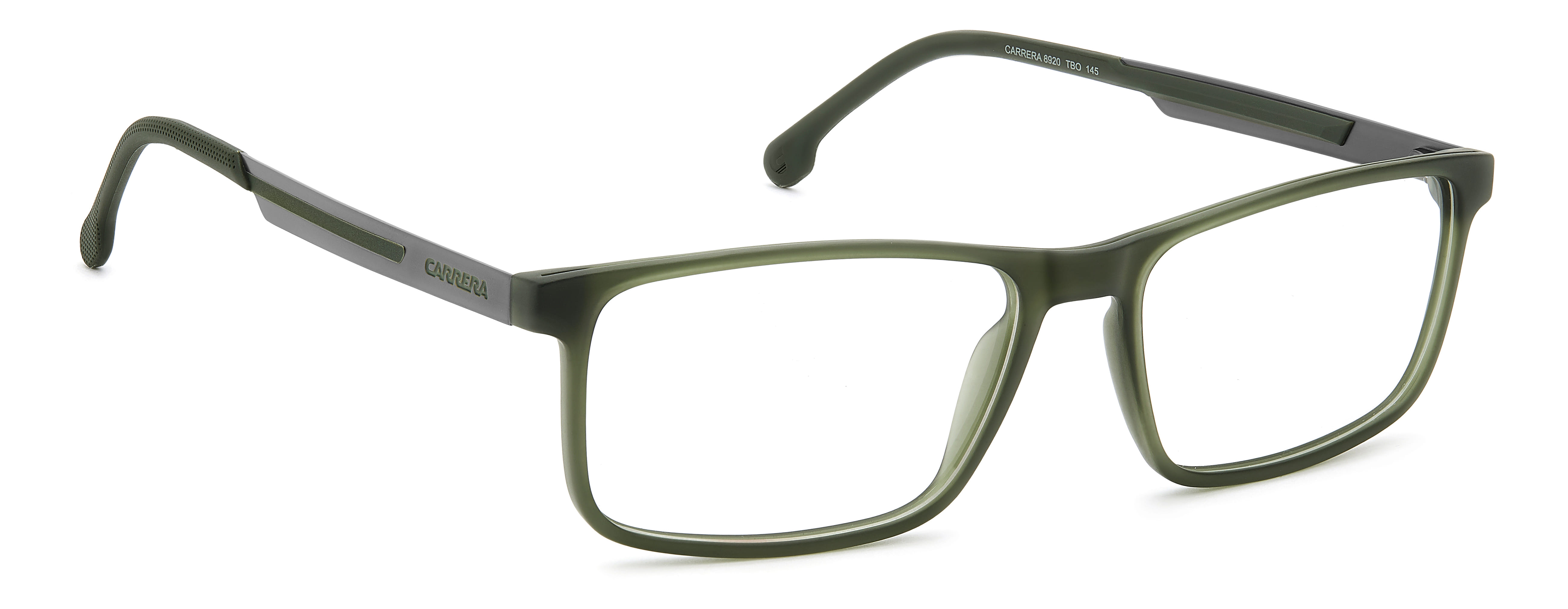 Carrera 8920 Frame Matt Green Male Full Metal Frame — Matt Green frame — view 2