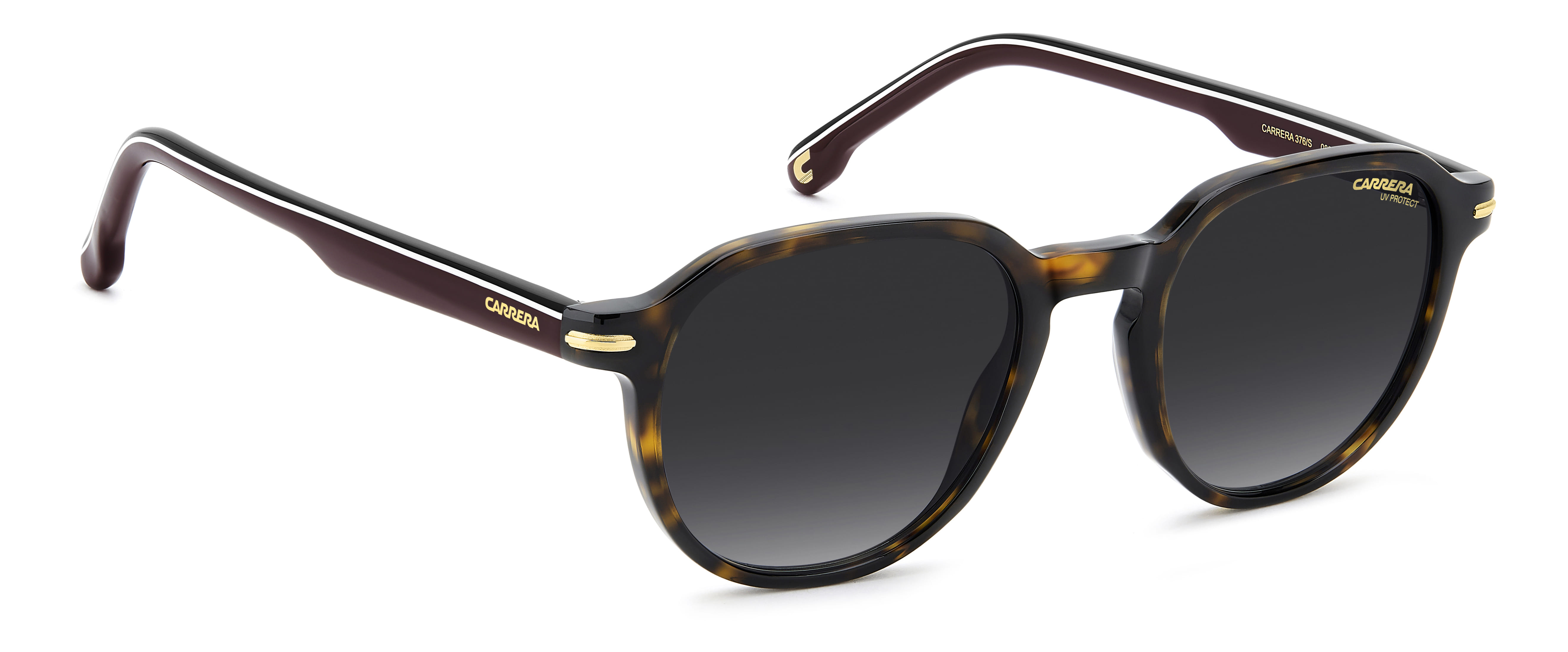 CARRERA 376/S 0869O CAT.3 376/S Sunglass Havana Unisex Full Sunglass — Havana frame — view 2