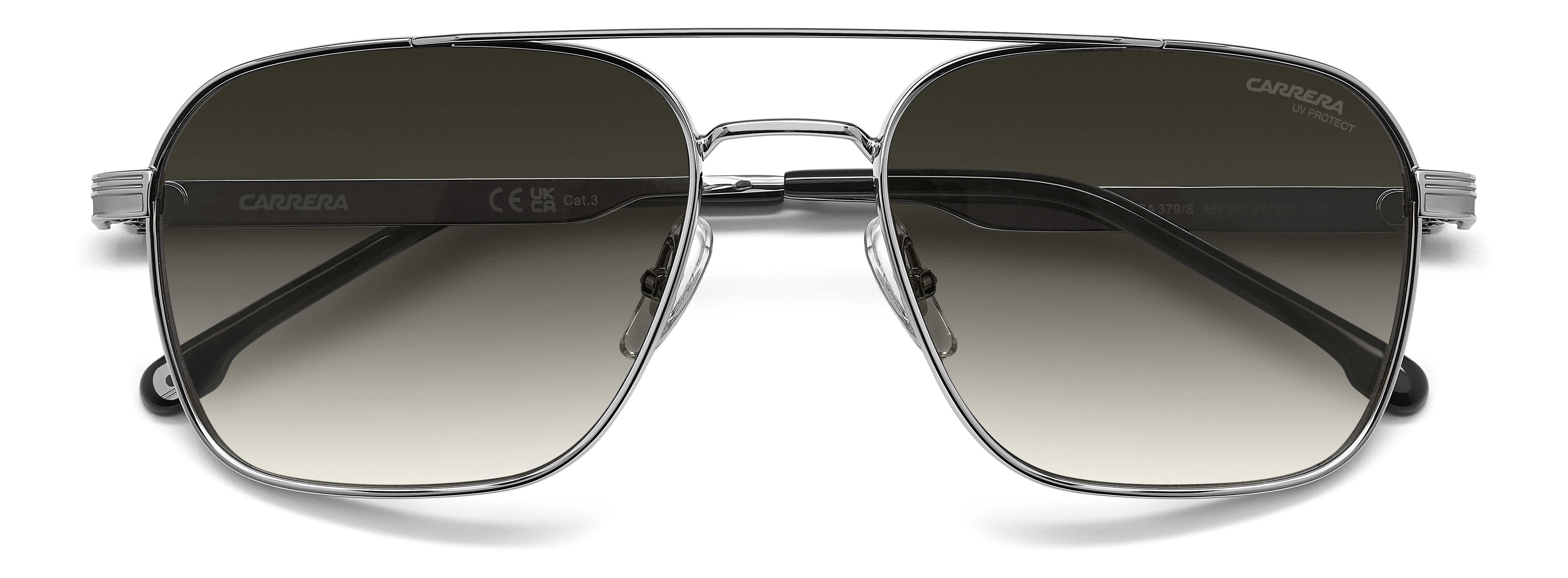 CARRERA 379/S 85K9K CAT.3 379/S Sunglass Gun Metal Male Meta Sunglass — Gun Metal frame — view 4