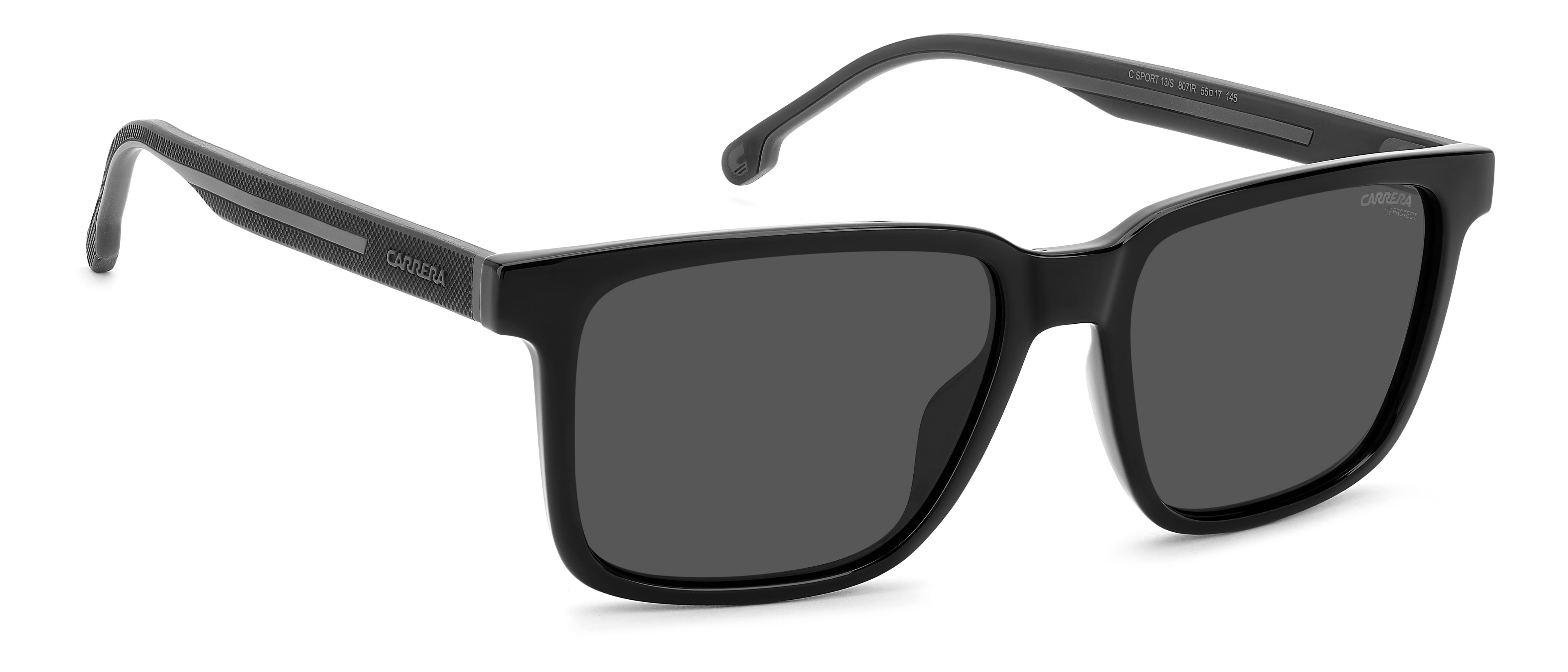 CARRERA C SPORT 13/S 807IR CAT.3 C SPORT 13/S Sunglass Black Sunglass — Black frame — view 2