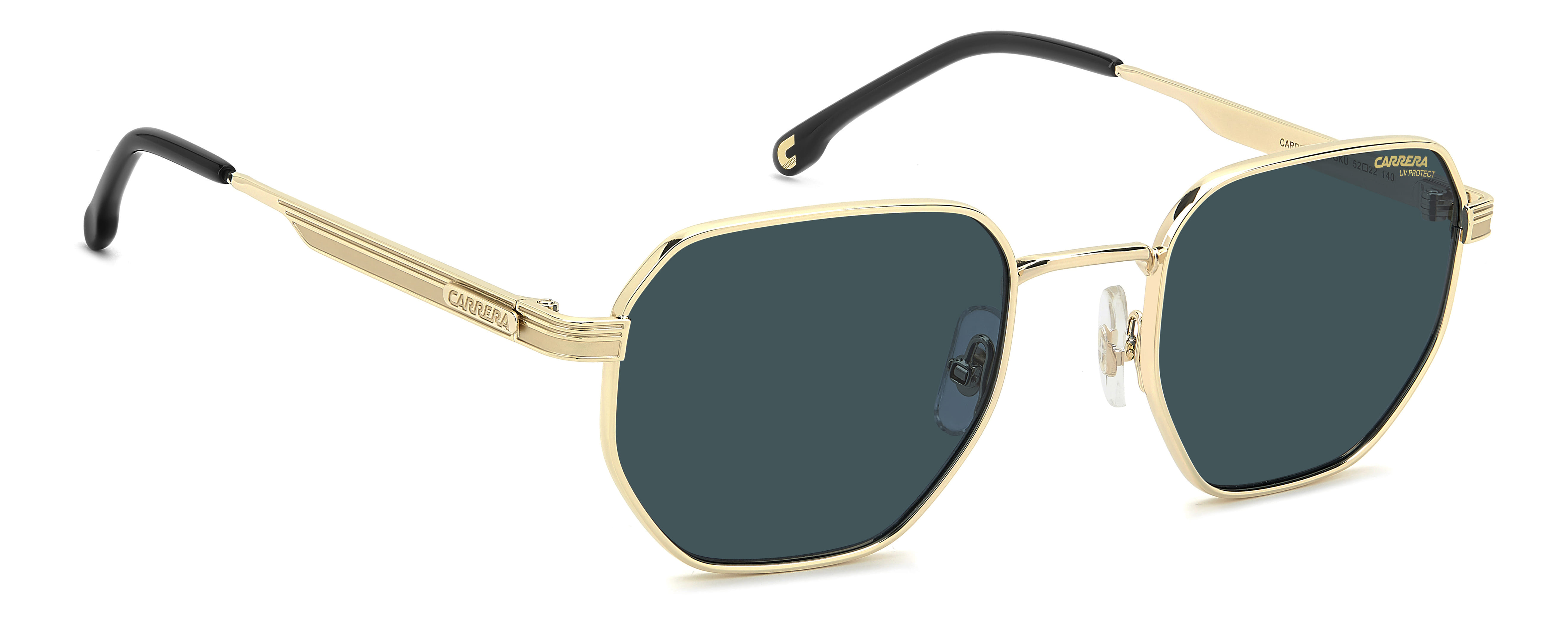 CARRERA 380/S J5GKU CAT.3 380/S Sunglass Gold Unisex Metal M Sunglass — Gold frame — view 2