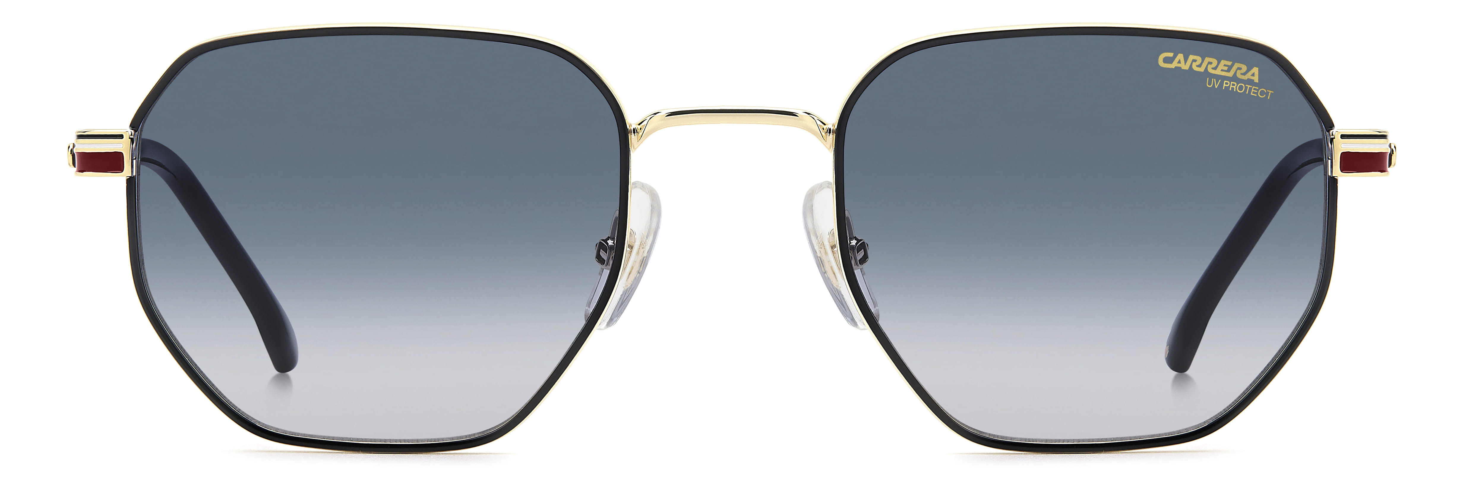 CARRERA 380/S W3J08 CAT.2 380/S Sunglass Black Unisex Metal Sunglass — Black frame — view 3