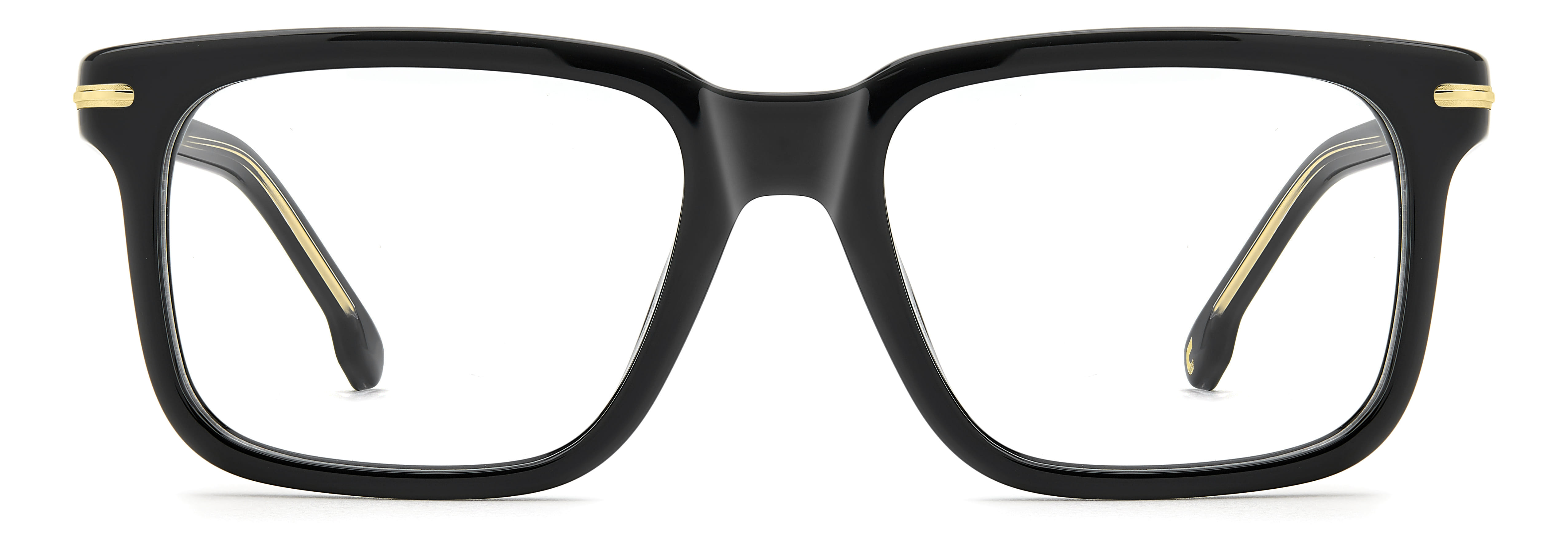 CARRERA 386 807 386 Frame Black Male Full Shell Frame — Black frame — view 3