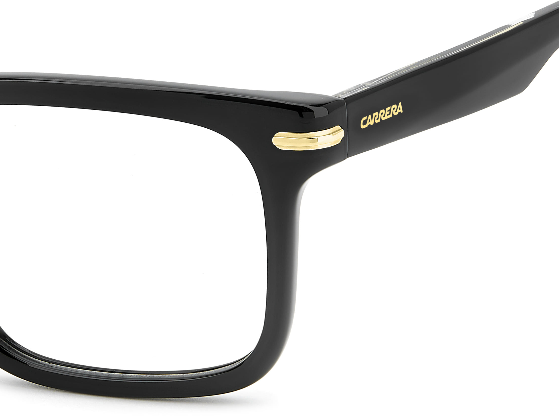 CARRERA 386 807 386 Frame Black Male Full Shell Frame — Black frame — view 5