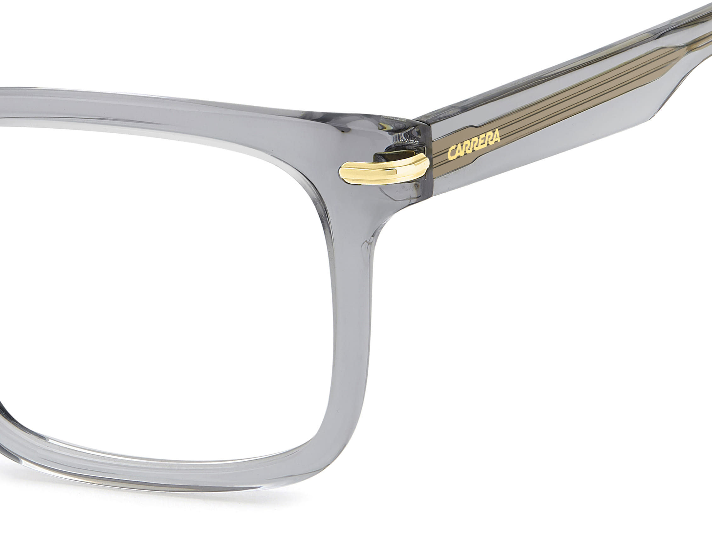 CARRERA 386 KB7 386 Frame Transparent Grey Male Full Shell Frame — Transparent Grey frame — view 5