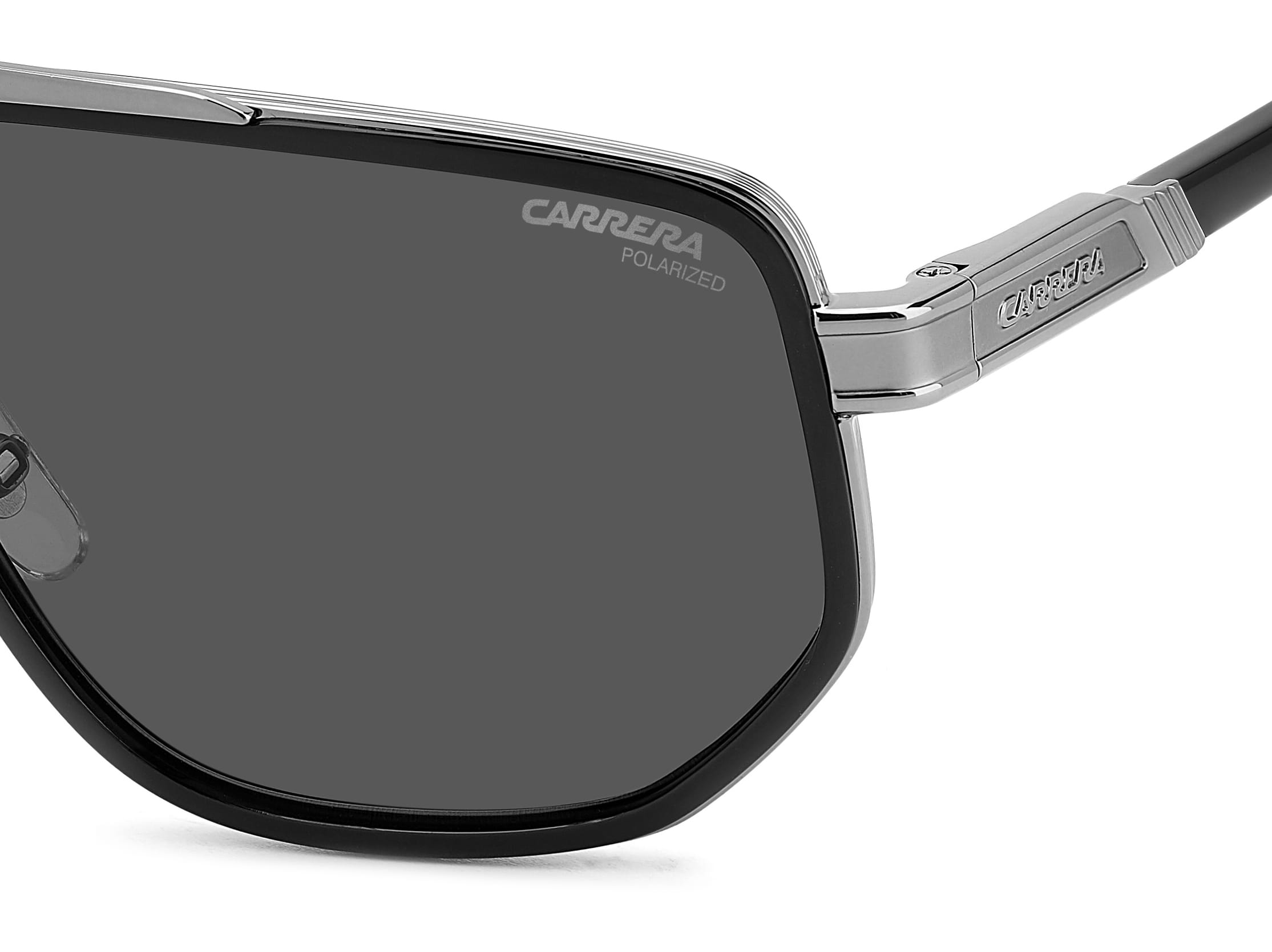 Carrera 1072/S Sunglass Black Male Full Metal Sunglass — Black frame — view 3
