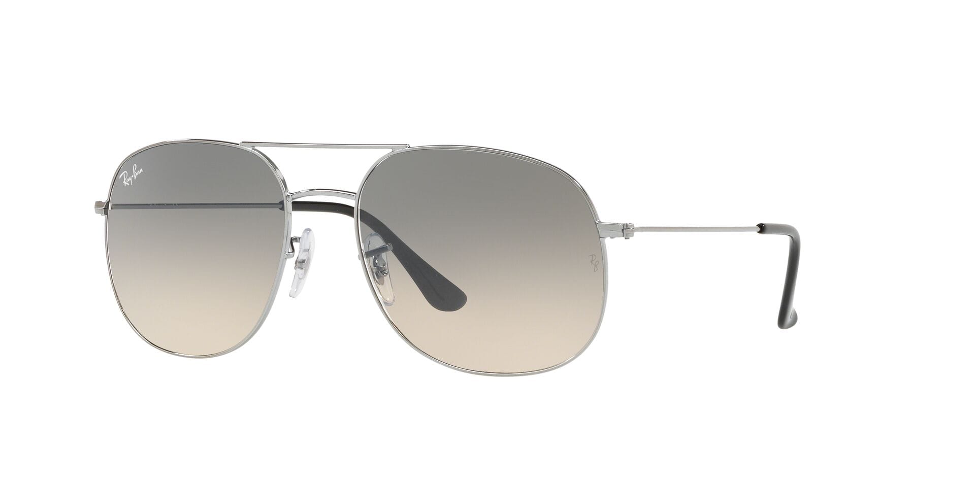 Rayban RB3599I Sunglass Grey Male Full Metal — Grey frame