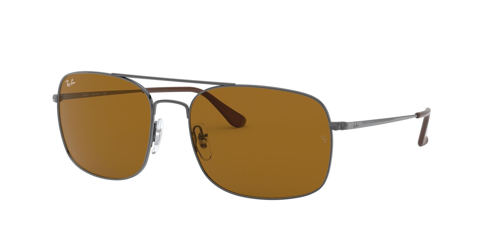 Rayban RB3611 Sunglass Grey Male Full Metal — Grey frame