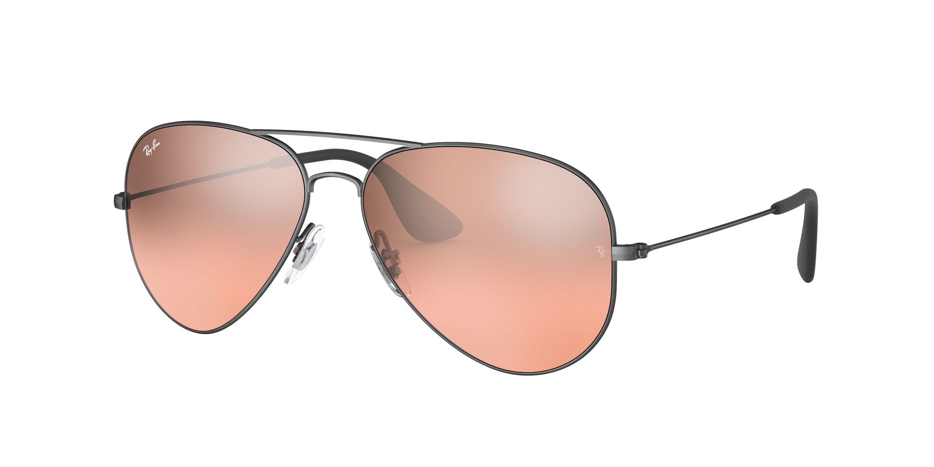 Rayban RB3558 Sunglass Grey Male Full Metal — Grey frame