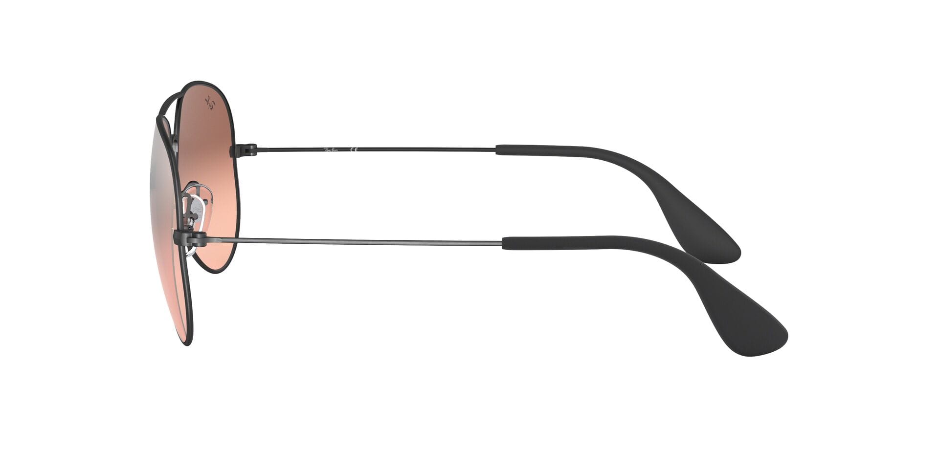 Rayban RB3558 Sunglass Grey Male Full Metal Sunglass — Grey frame — view 3