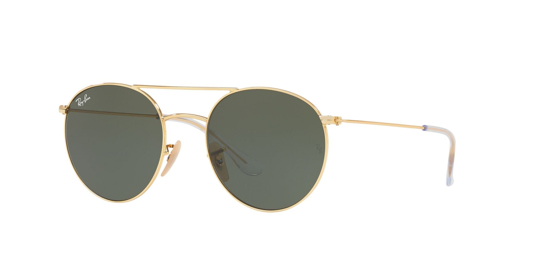 Rayban RB3598I Sunglass Gold Male Full Metal — Gold frame