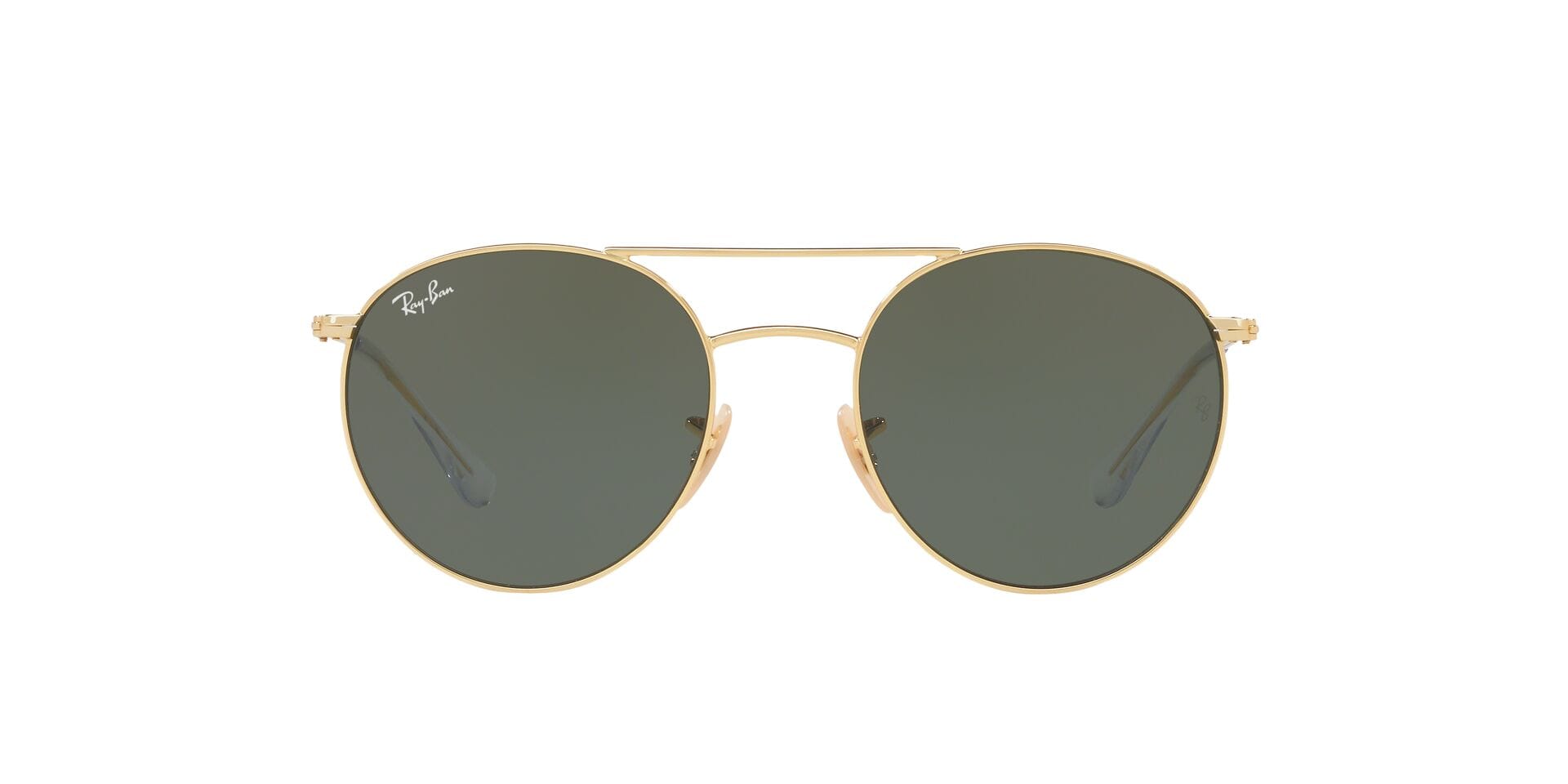 Rayban RB3598I Sunglass Gold Male Full Metal Sunglass — Gold frame — view 2