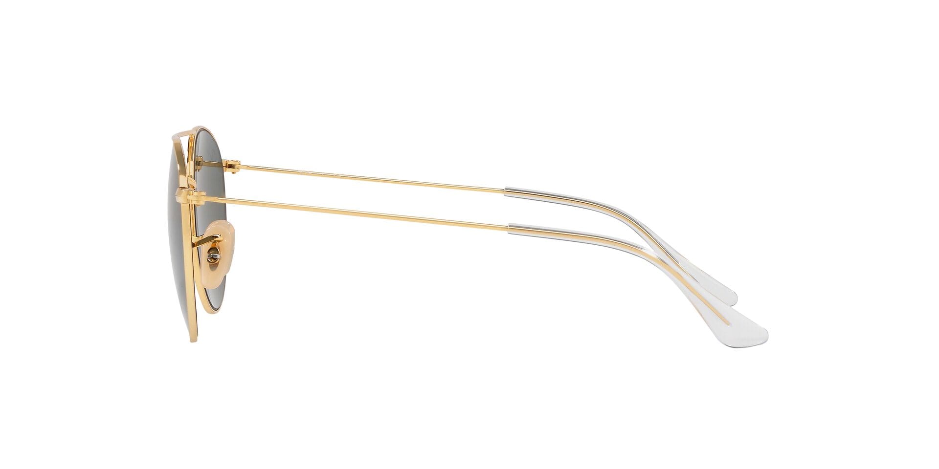 Rayban RB3598I Sunglass Gold Male Full Metal Sunglass — Gold frame — view 3