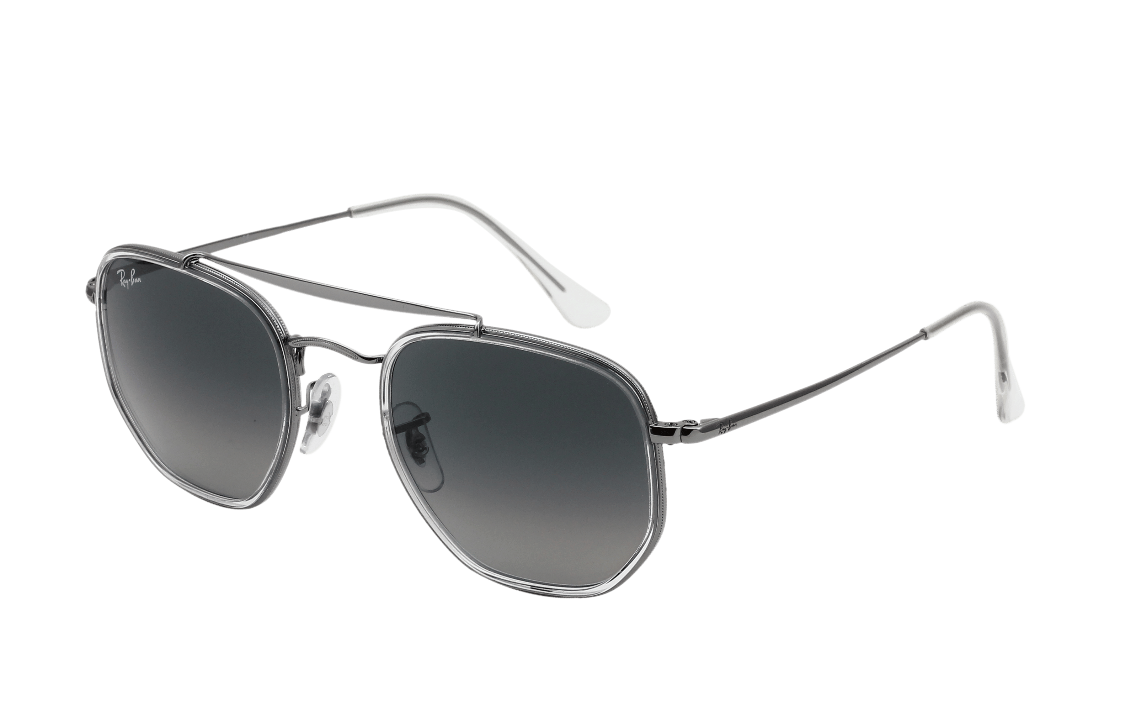 Rayban 3648-M Sunglass Grey Male Full Metal