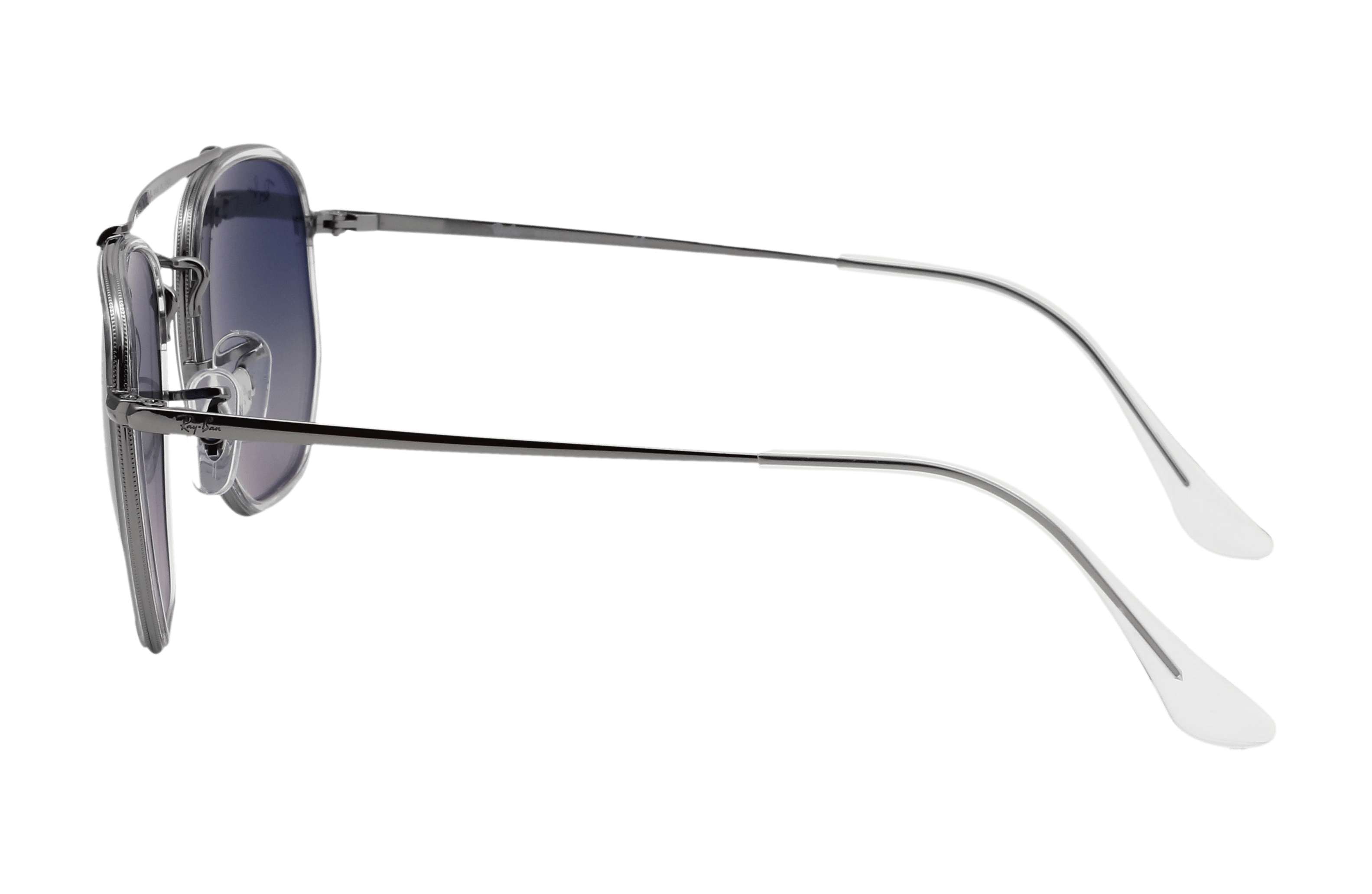 Rayban 3648-M Sunglass Grey Male Full Metal Sunglass — view 6