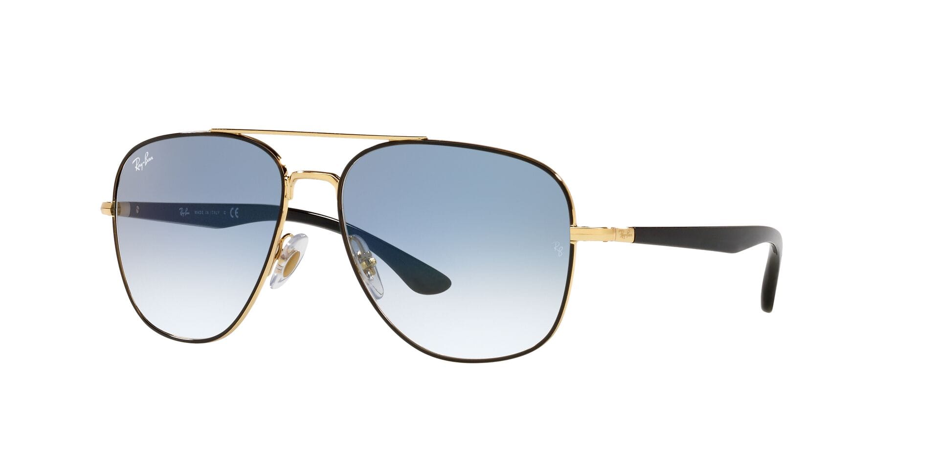 Rayban 0RB3683 Sunglass Black Unisex Full Shell — Black frame