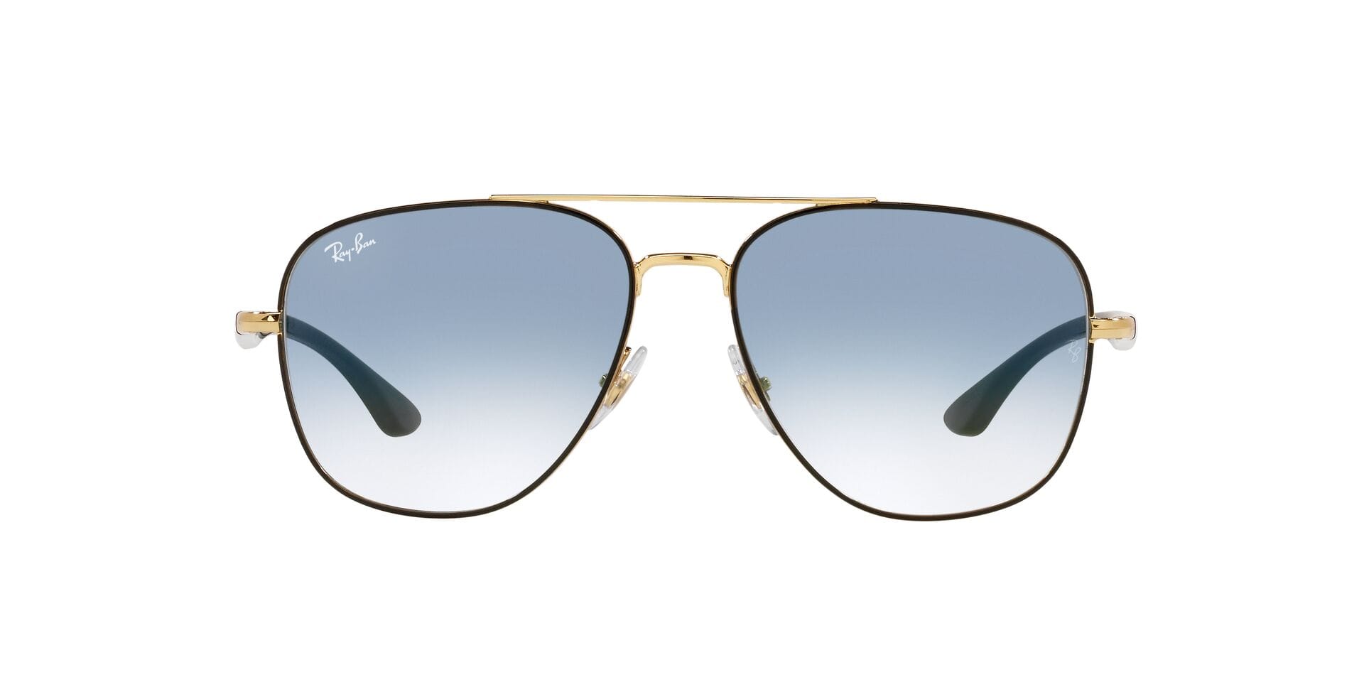 Rayban 0RB3683 Sunglass Black Unisex Full Shell Sunglass — Black frame — view 2