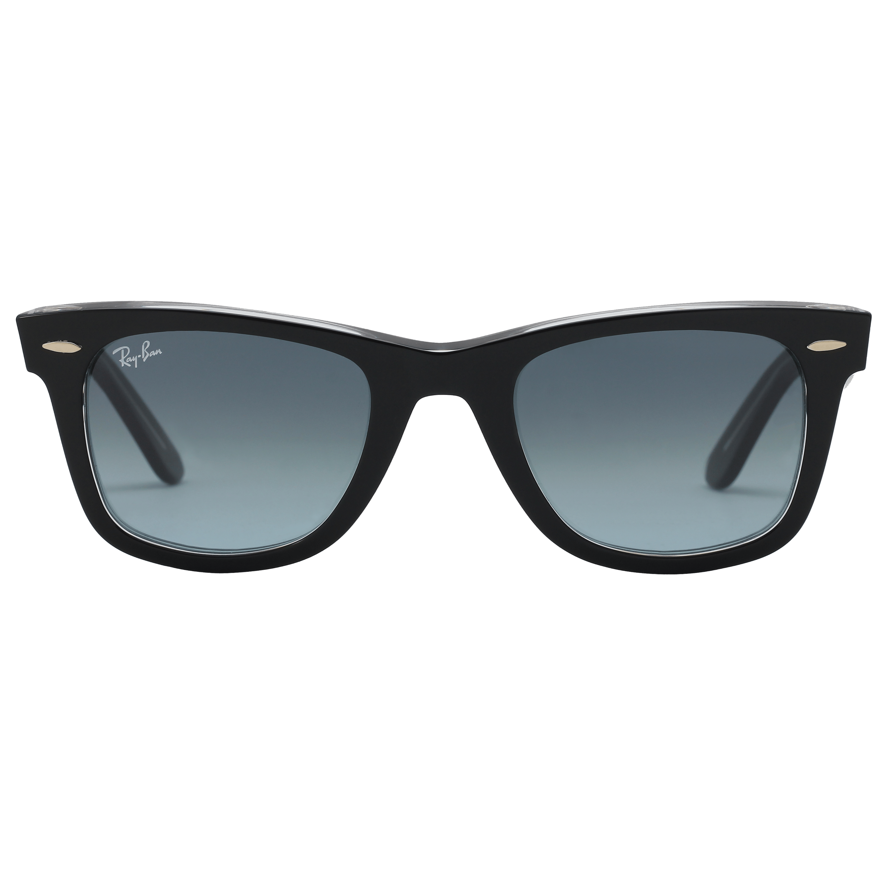 Rayban RB 2140 Sunglass Black Male Full Shell Sunglass — Black frame — view 2