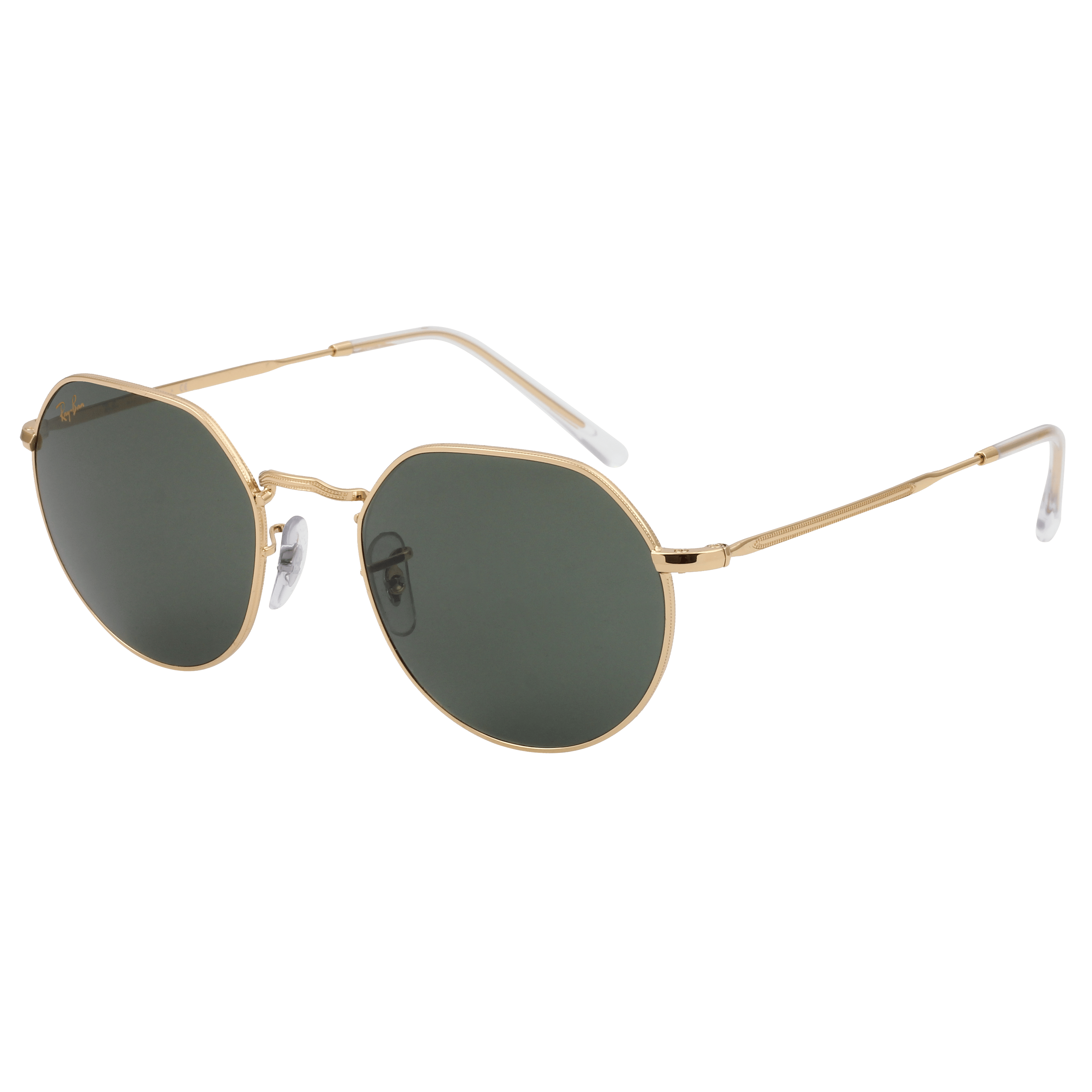 Rayban RB3565 Sunglass Gold Unisex Full Metal — Gold frame