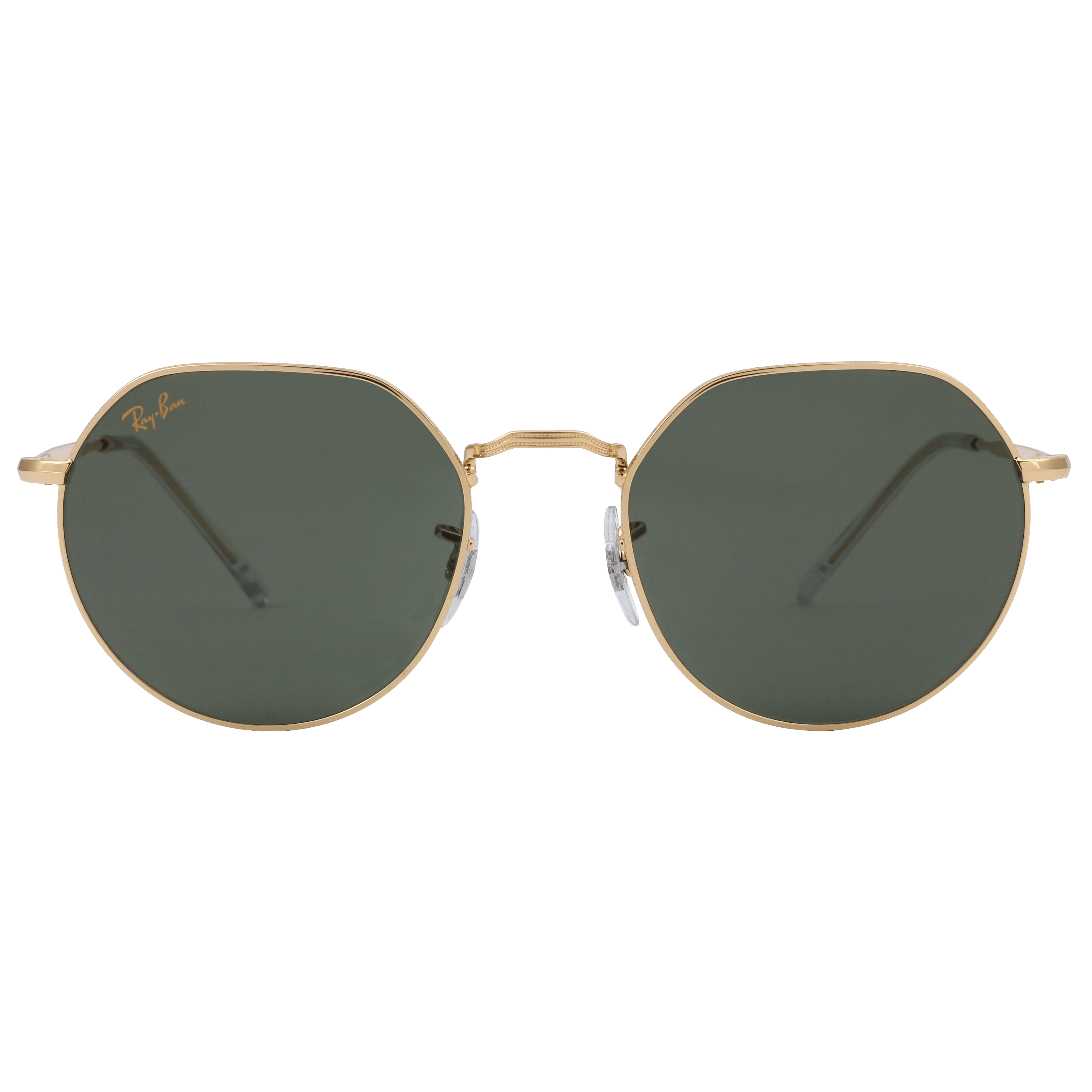 Rayban RB3565 Sunglass Gold Unisex Full Metal Sunglass — Gold frame — view 2
