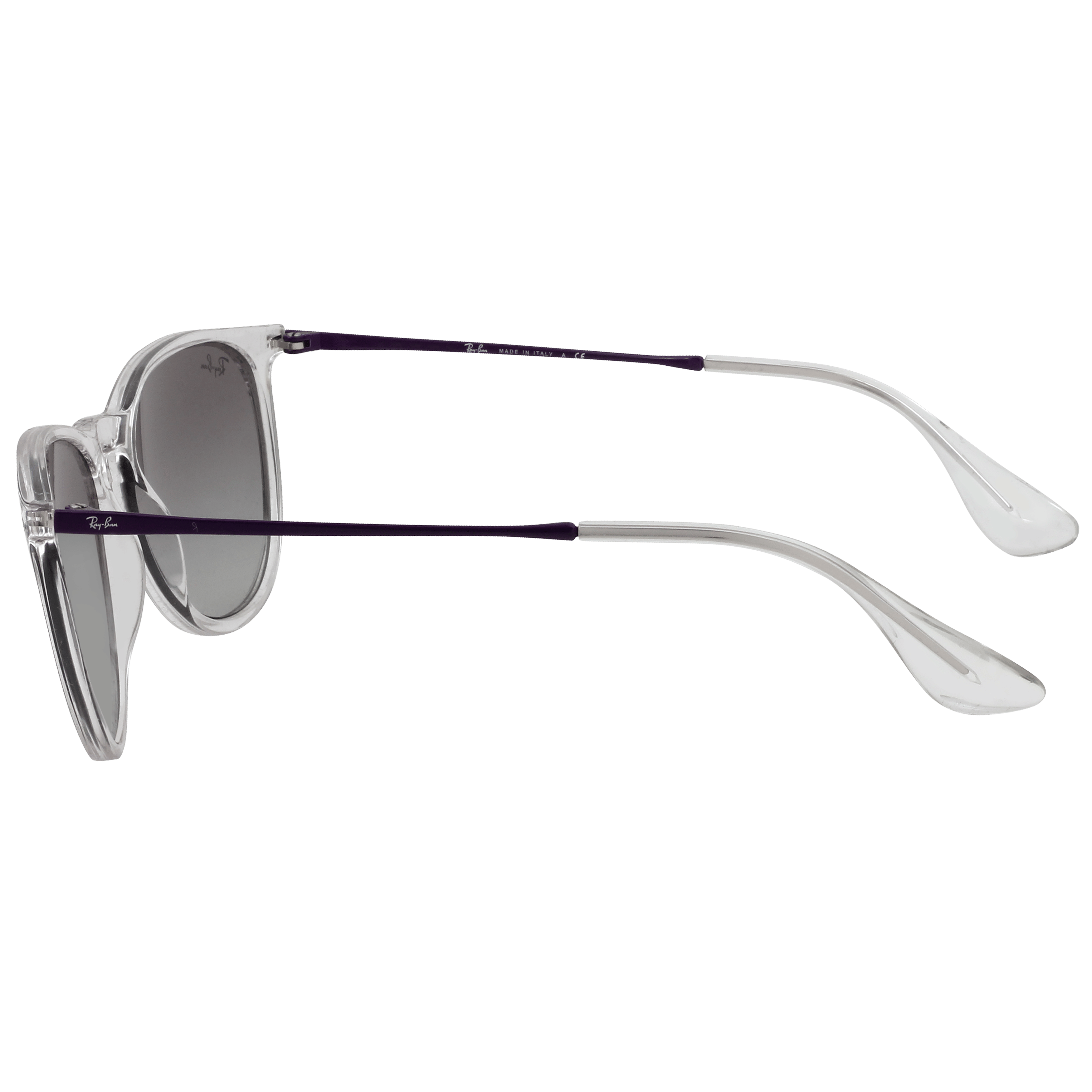 Rayban RB4171 Sunglass Transparent Female Full Metal Sunglass — Transparent frame — view 3