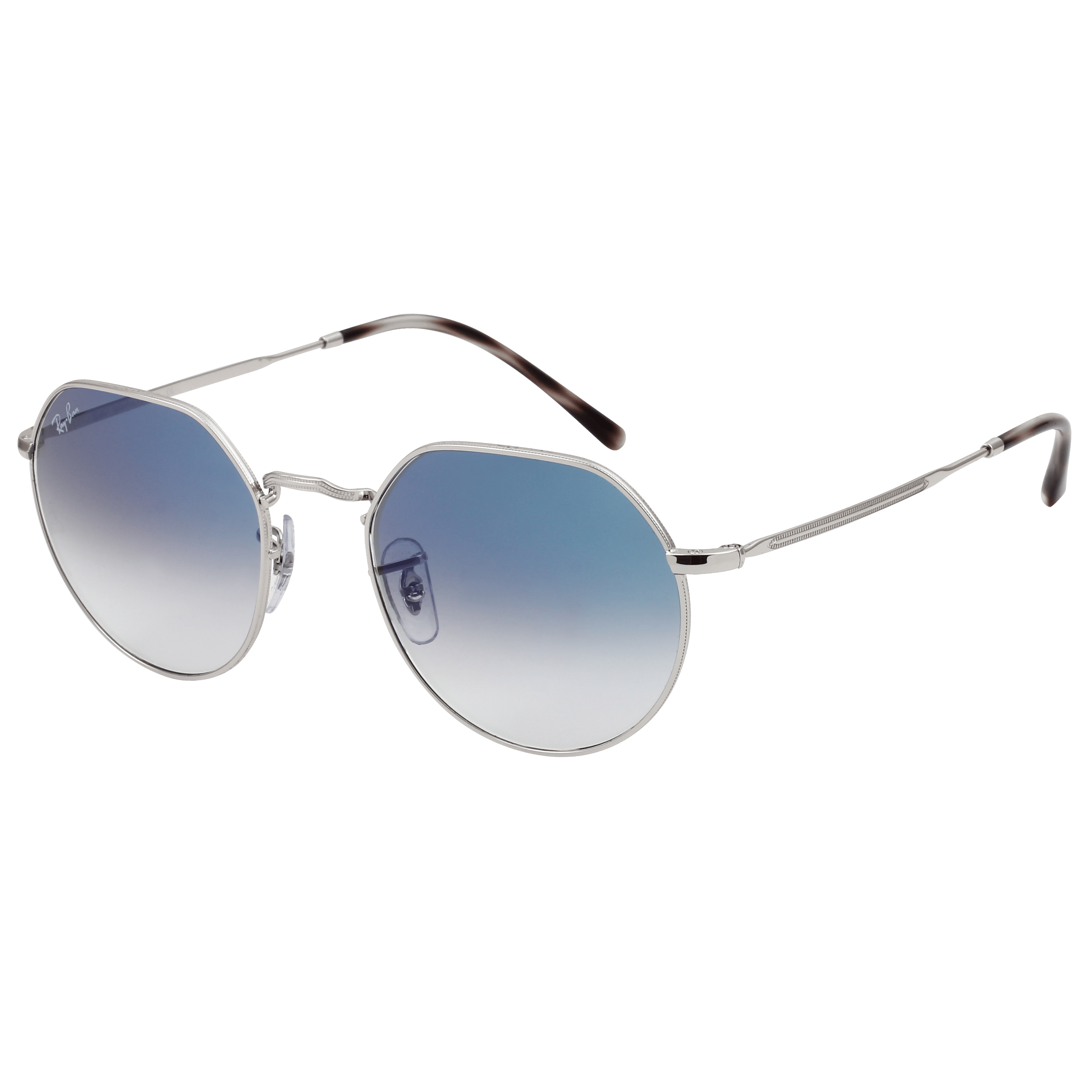 Rayban RB3565 Sunglass Silver Unisex Full Metal — Silver frame