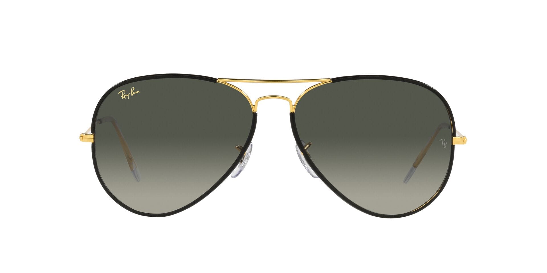 Rayban 0RB3025JM Sunglass Black Unisex Full Metal Sunglass — Black frame — view 2