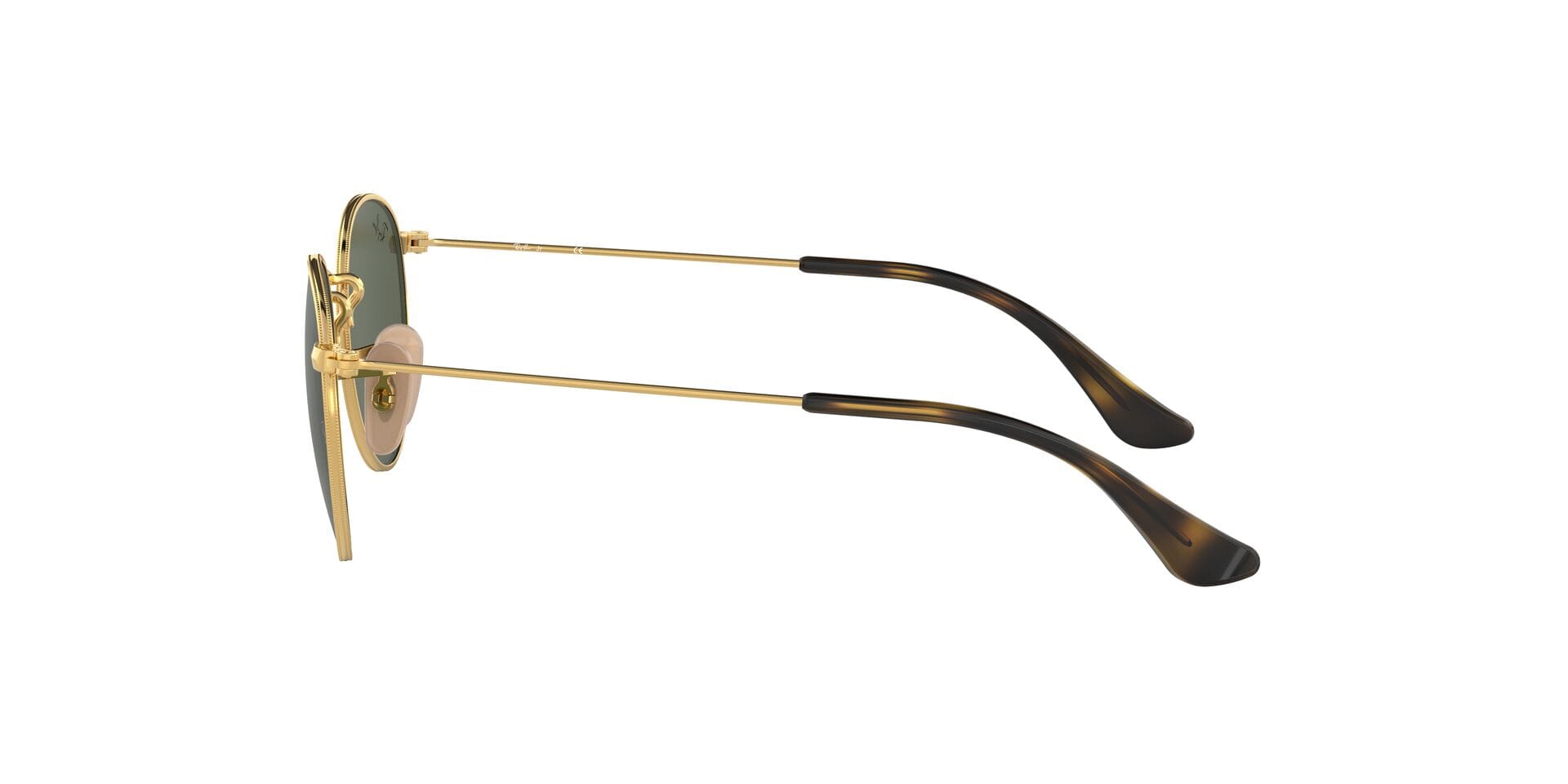 Rayban Junior 0RJ9547S Sunglass Gold Kids Full Metal Sunglass — Gold frame — view 3