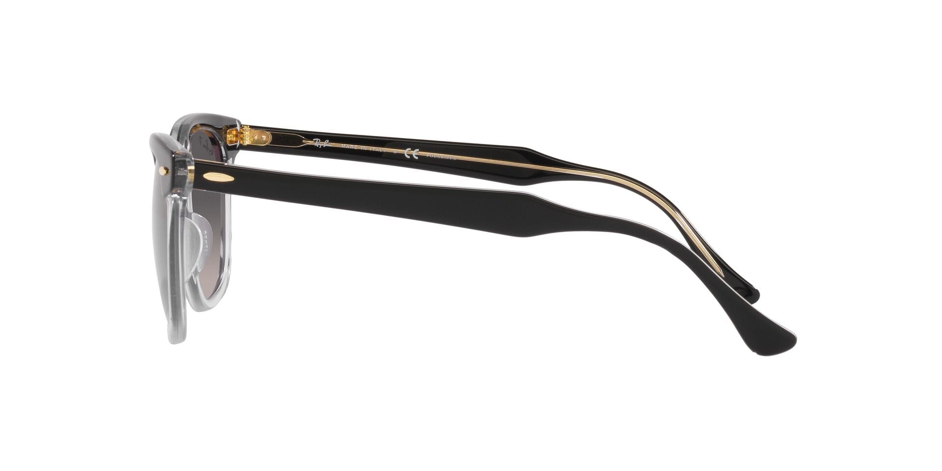 Rayban 0RB2298 Sunglass Transparent Male Full Shell Sunglass — Transparent frame — view 3
