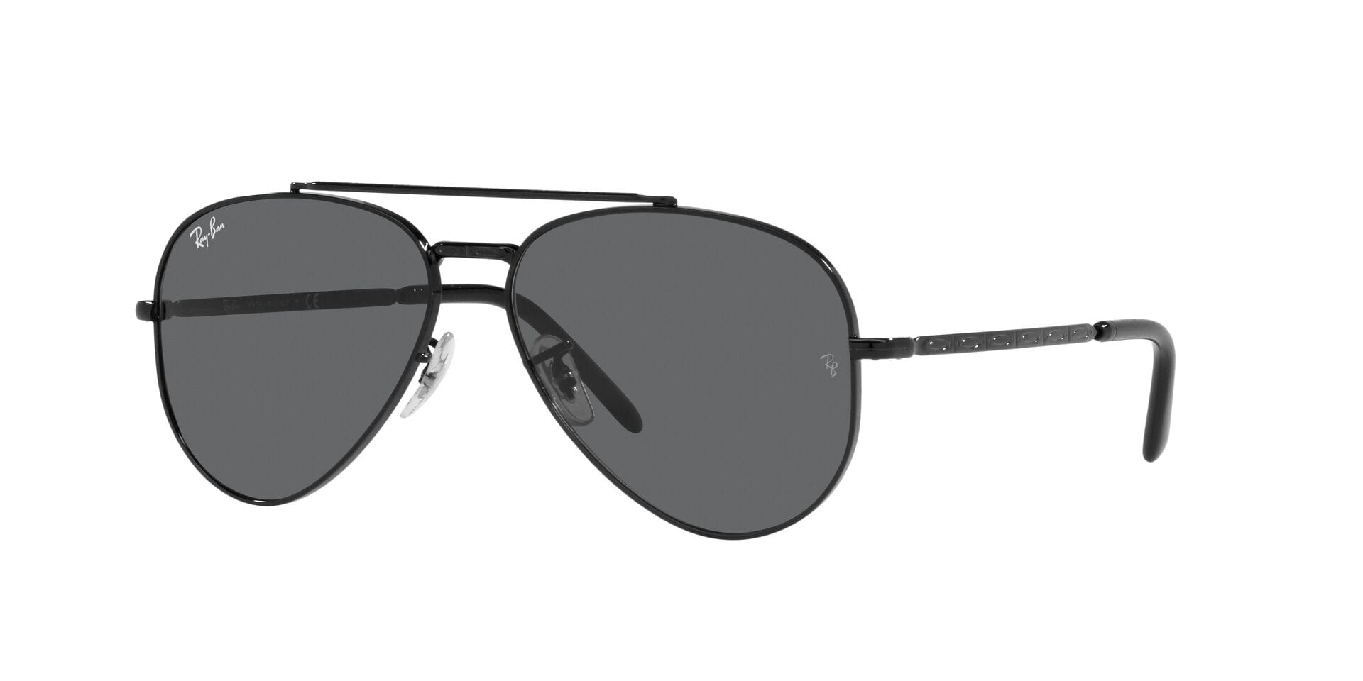 Rayban 0RB3625 Sunglass Black Male Full Metal — Black frame