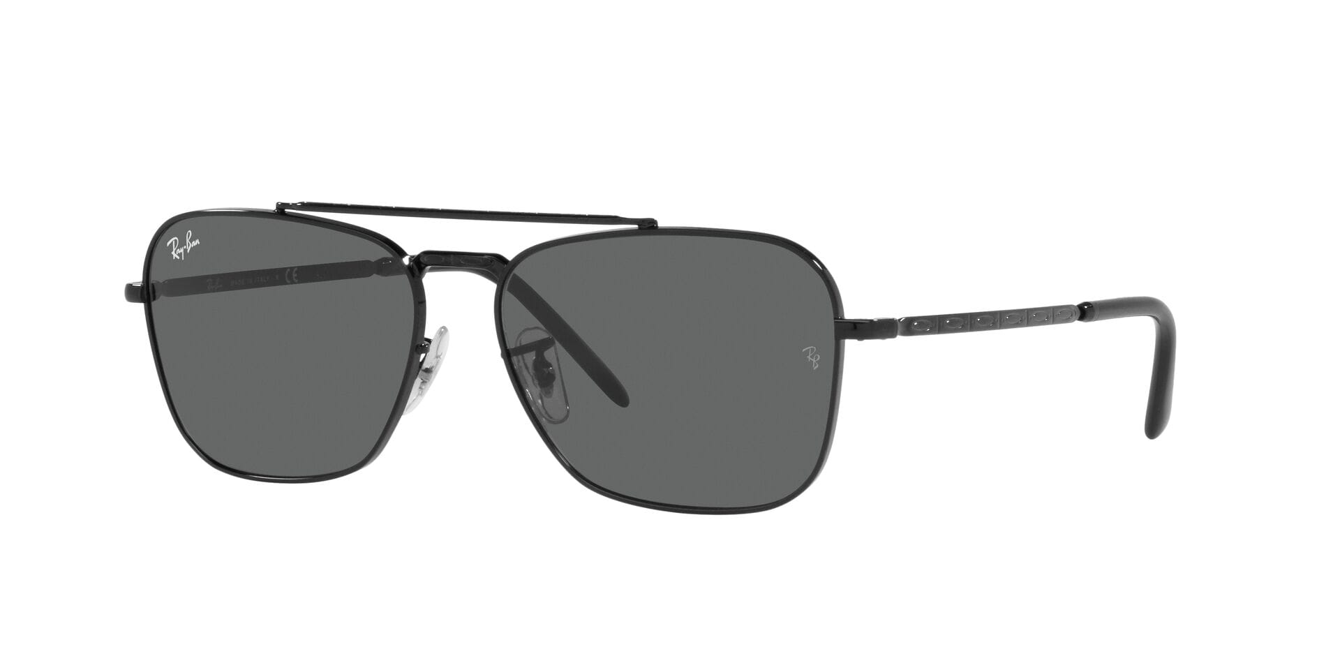 Rayban 0RB3636 Sunglass Black Male Full Metal — Black frame
