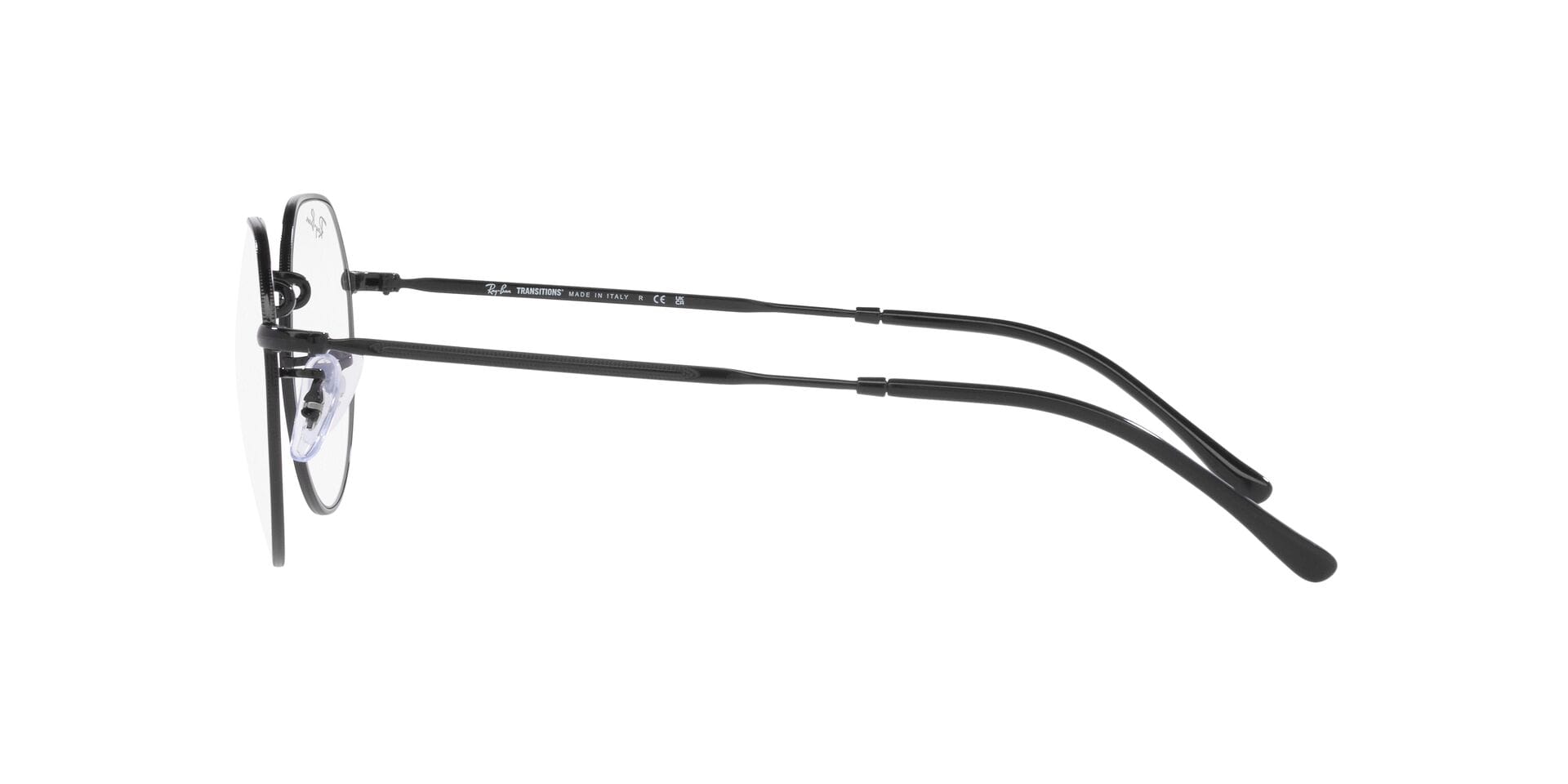 Rayban 0RB3565 Sunglass Black Unisex Full Metal Sunglass — Black frame — view 3