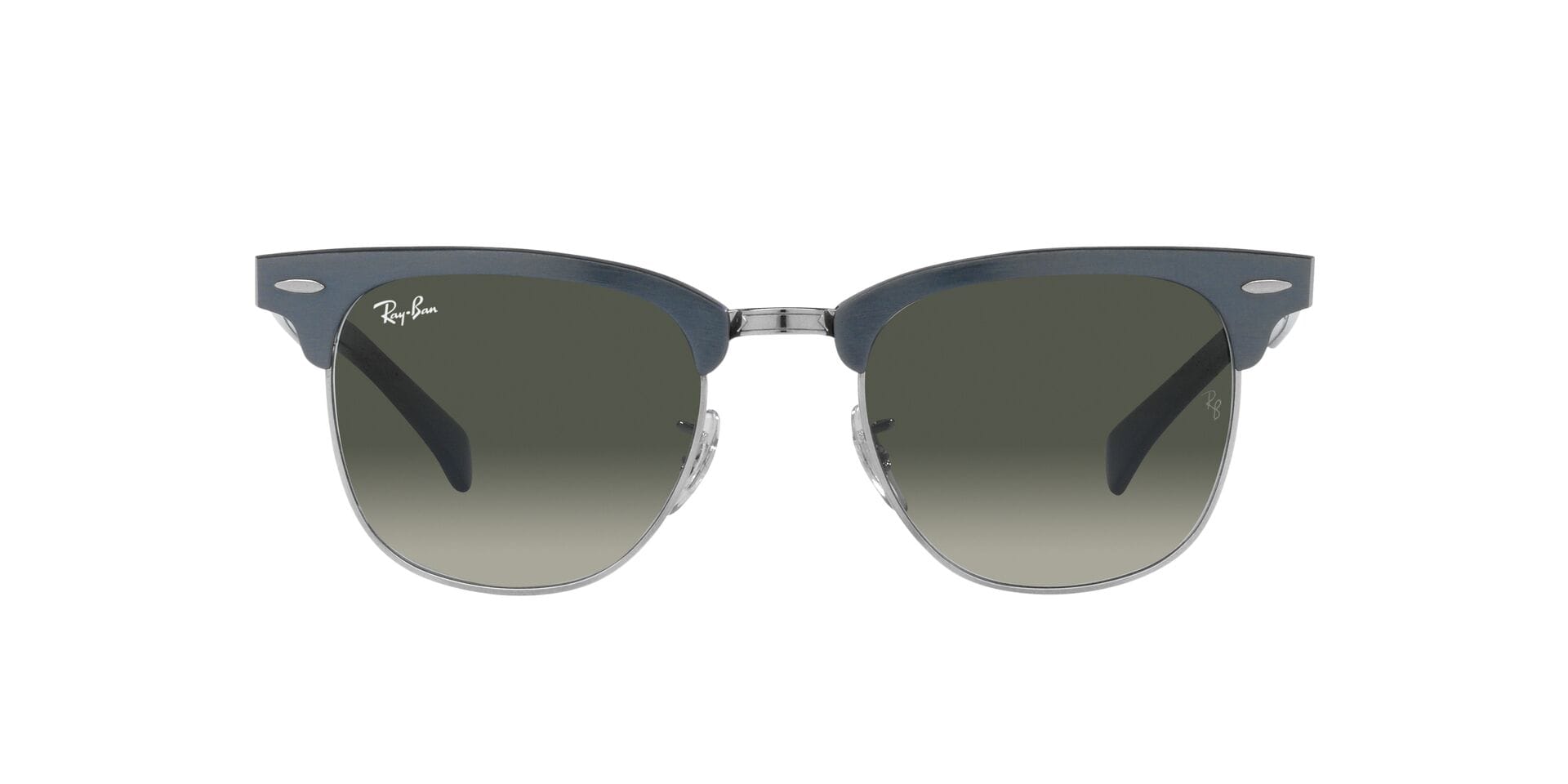 Rayban 0RB3507 Sunglass Blue Unisex Full Aluminum Sunglass — Blue frame — view 2