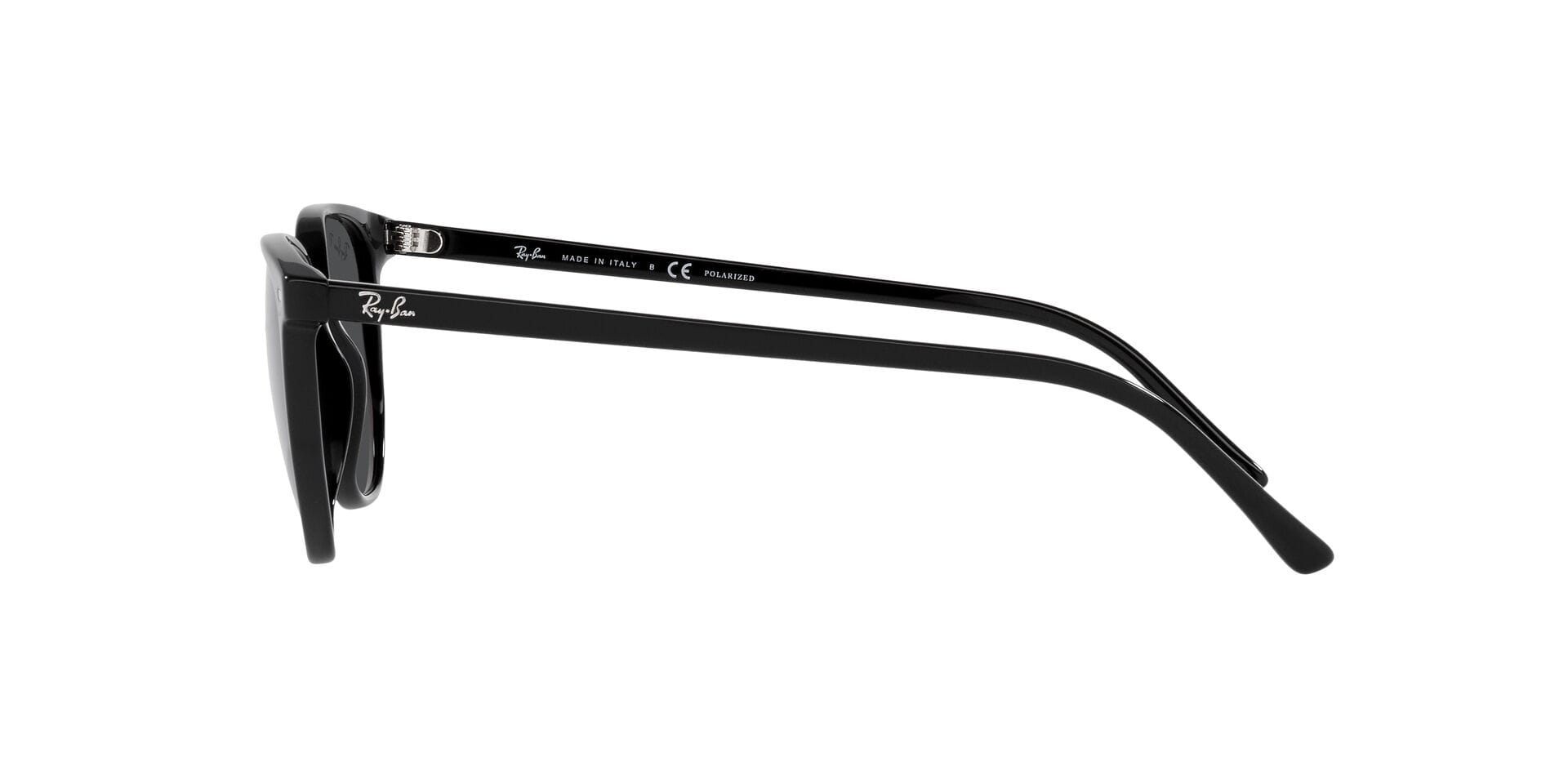 Rayban 0RB2197 Sunglass Black Unisex Full Shell Sunglass — Black frame — view 3